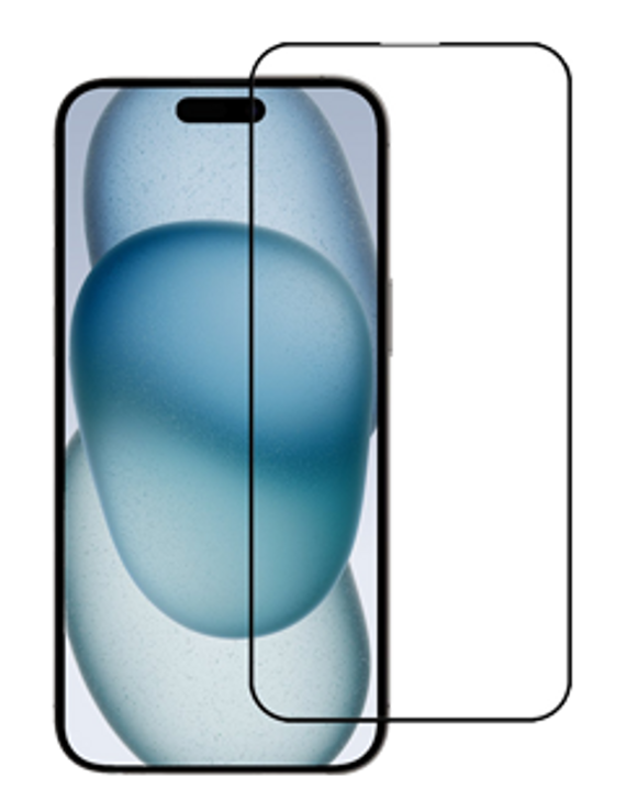 Curved screen protector voor iPhone 15 Plus