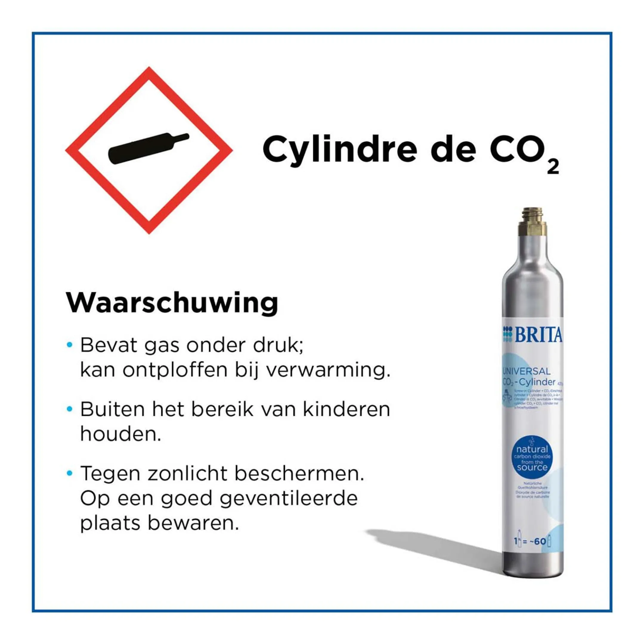 Brita Bruiswatertoestel sodaONE - Wit image