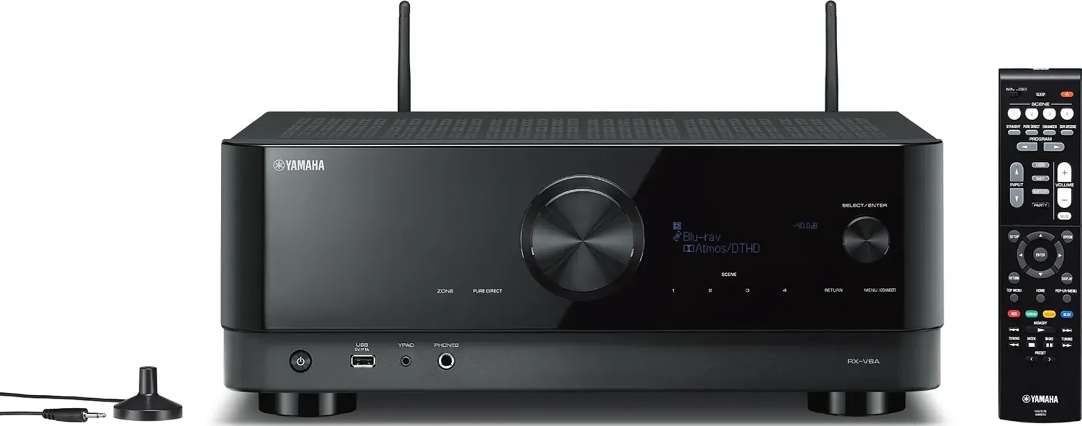 Yamaha  MusicCast RX-V6A versterker - Zwart image