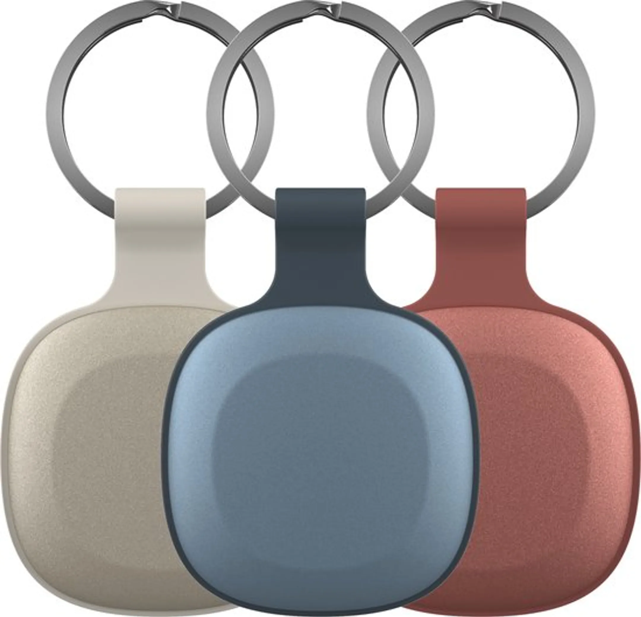 Fresh 'n Rebel Smart Finder Tag 3 pack - Rood, blauw en bruin image