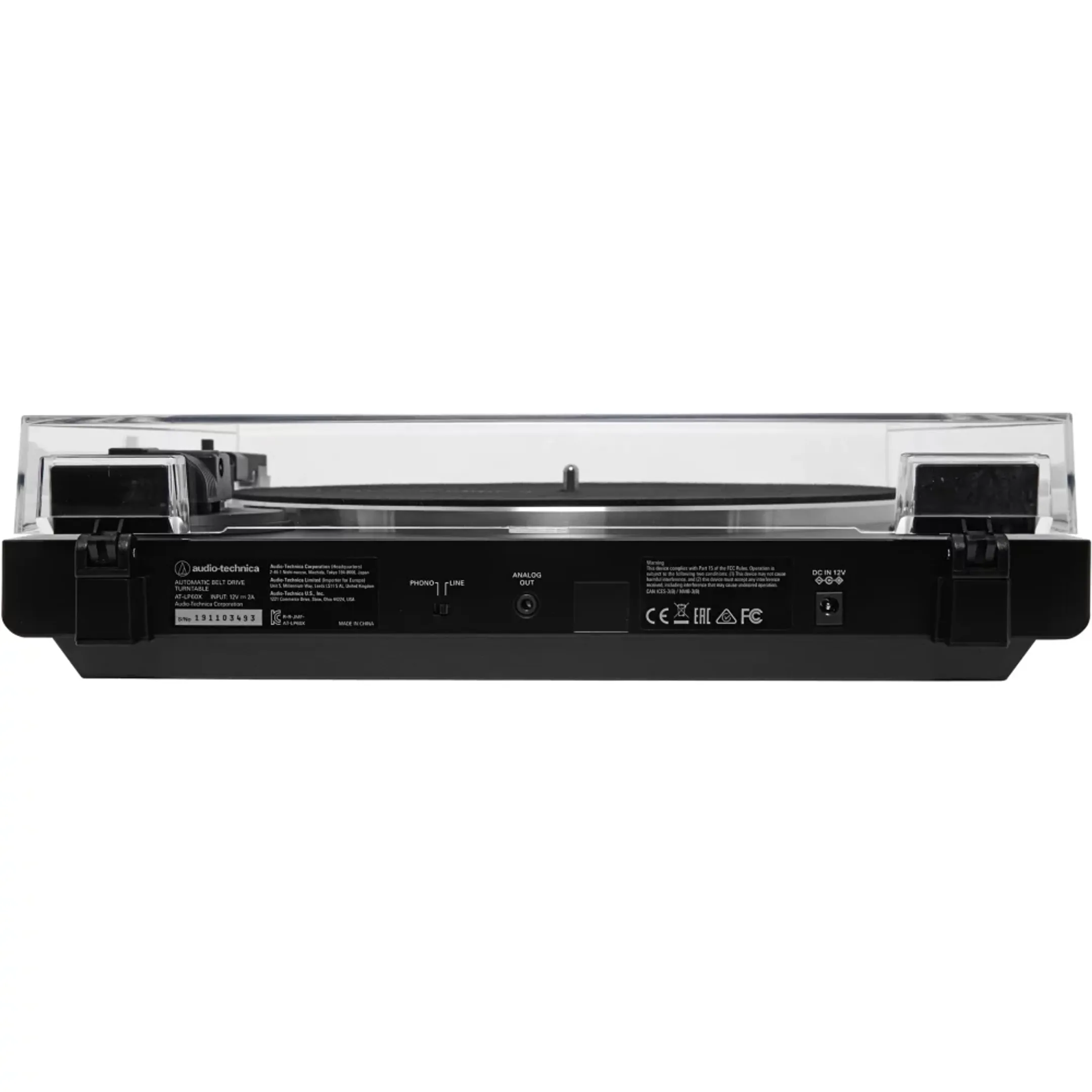Audio Technica AT-LP60XBK platenspeler - Zwart image
