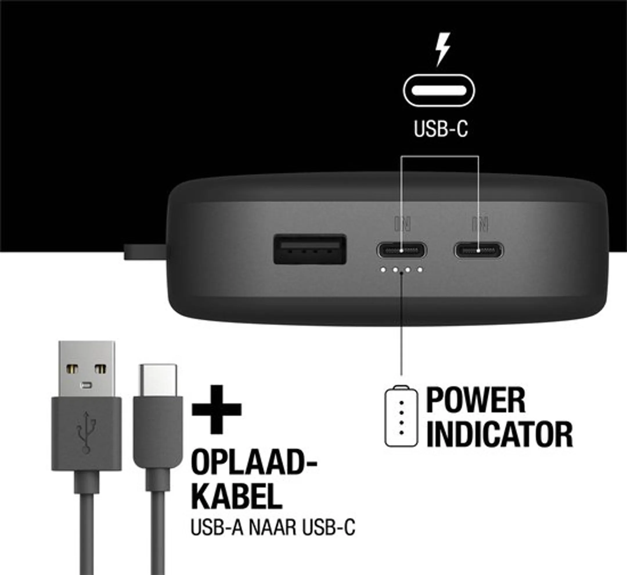 Fresh 'n Rebel Powerbank 27000 mAh USB-C - Smartphone/laptop image