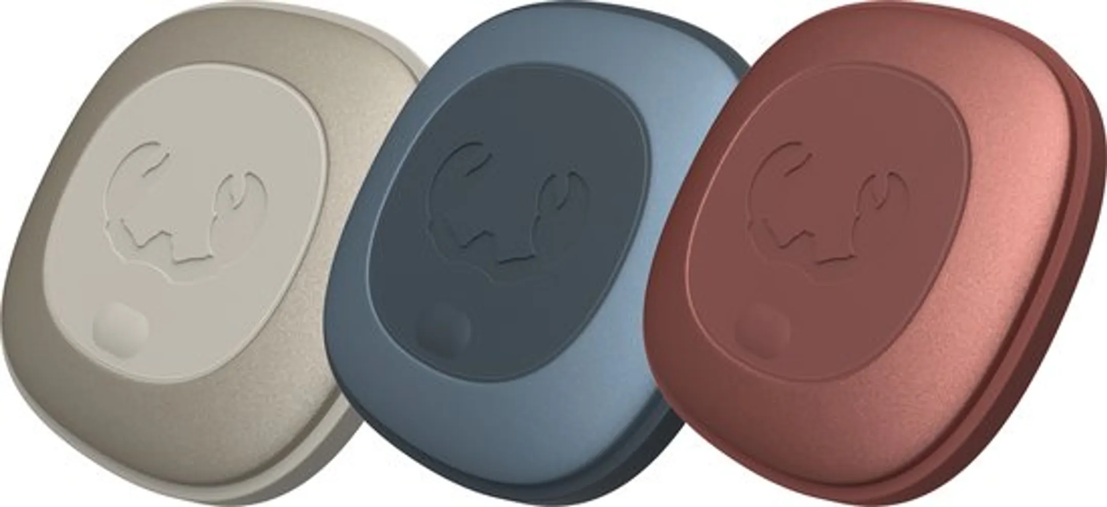 Fresh 'n Rebel Smart Finder Tag 3 pack - Rood, blauw en bruin image