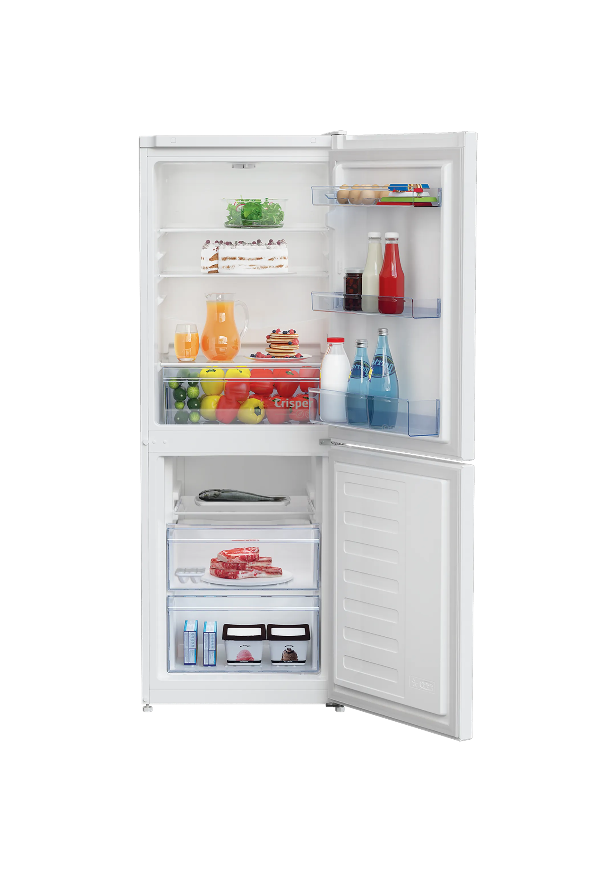 Beko Combi frigo congélateur RCSA240K40WN image