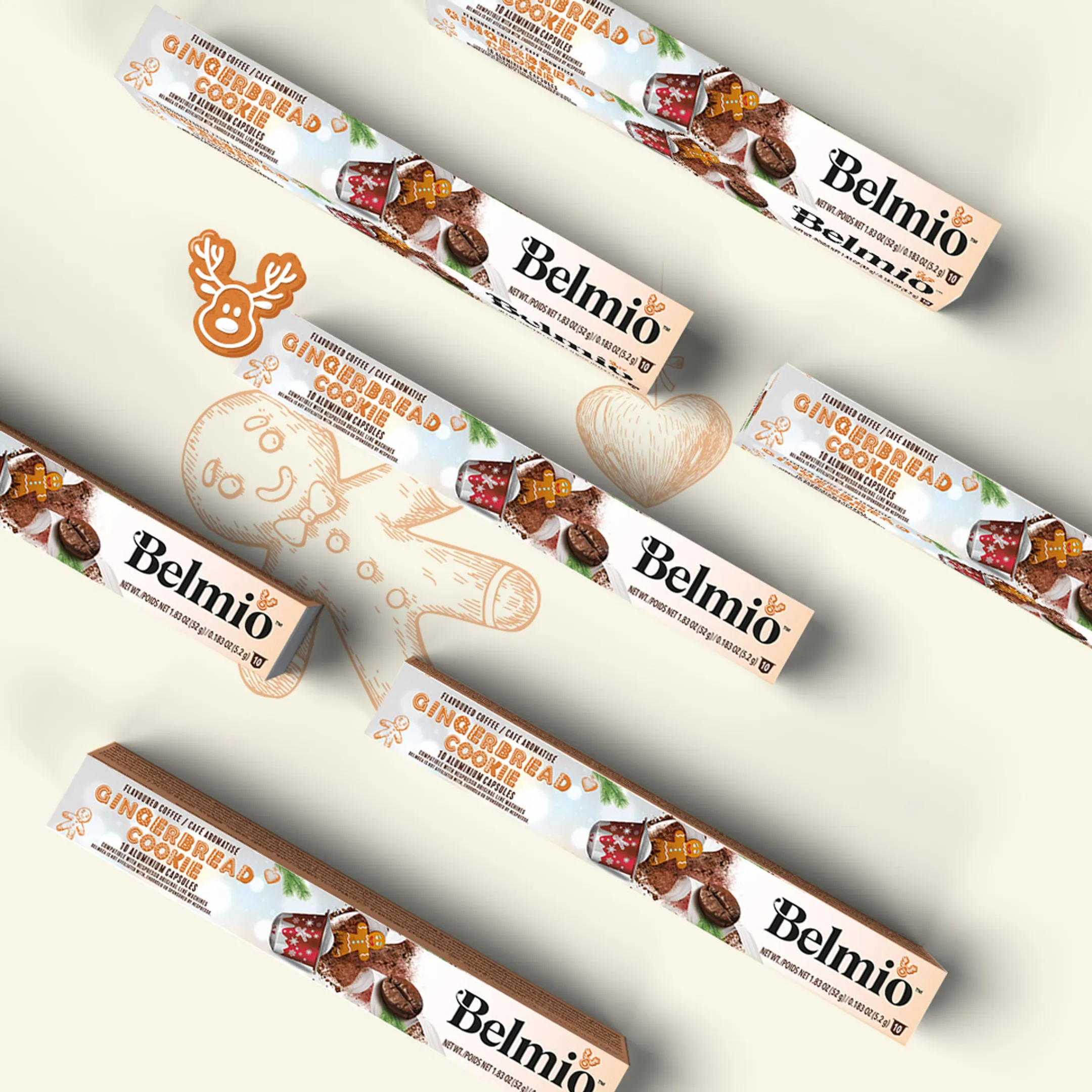 Belmio Capsule - Gingerbread Cookie - 10 image