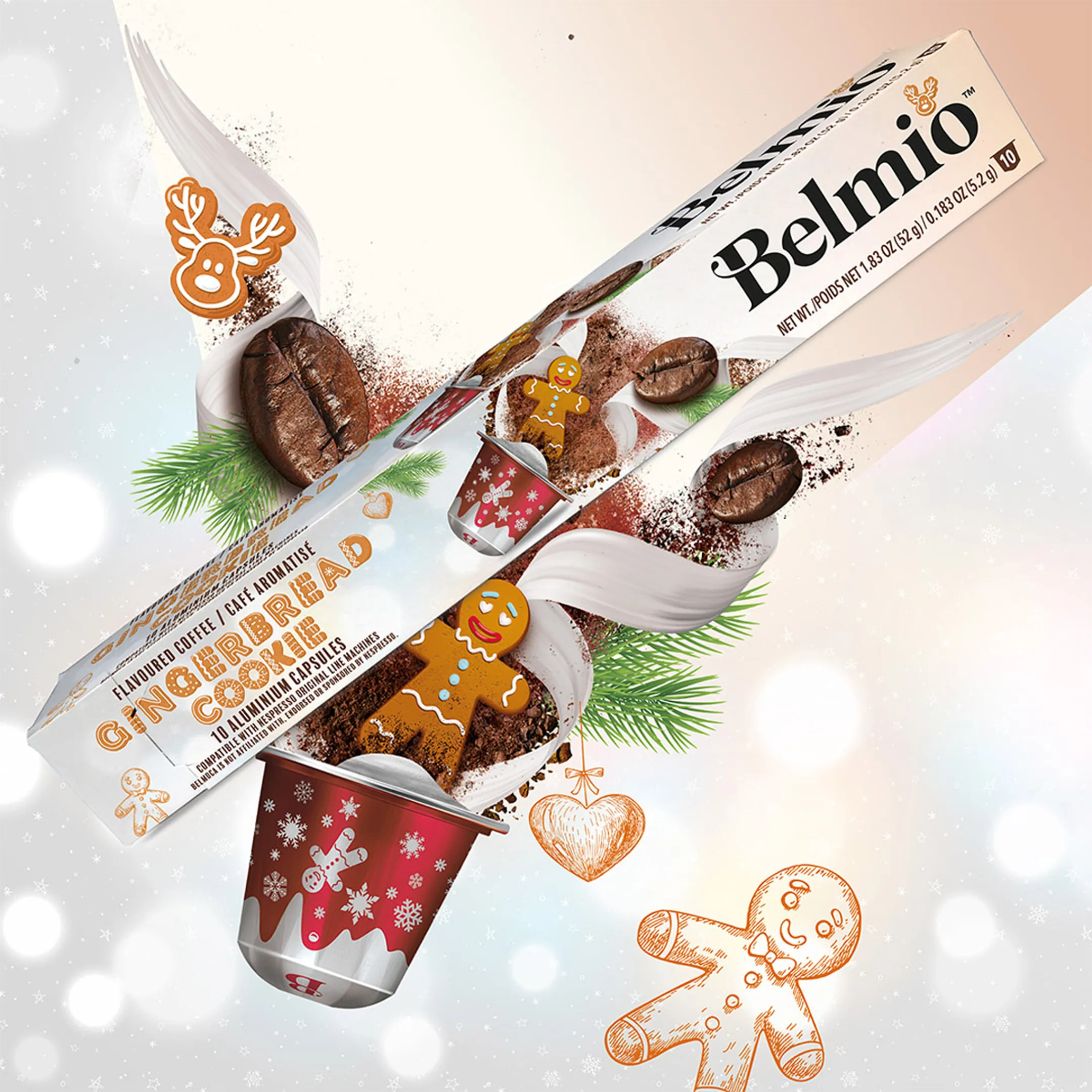 Belmio Capsule - Gingerbread Cookie - 10 image