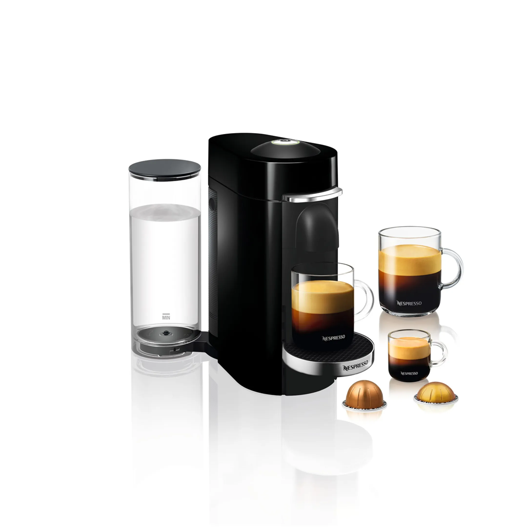 Machine à café Nespresso Vertuo Plus 11399B, Noir
