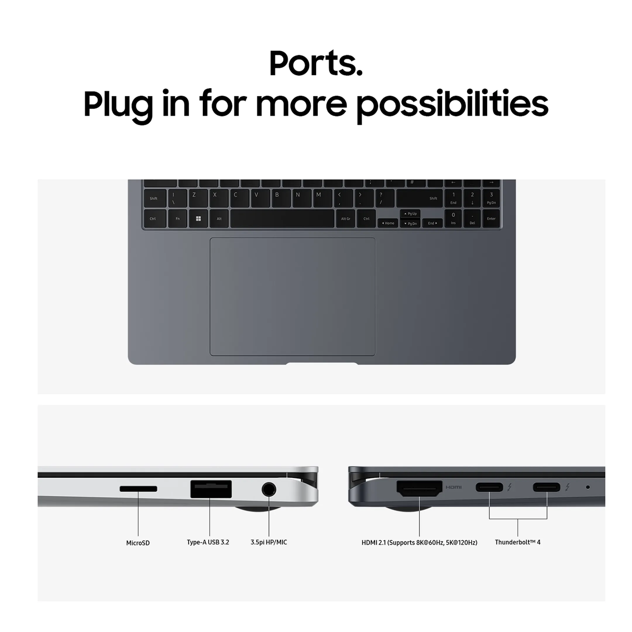 Samsung Galaxy Book4 Pro 360 16" 1To - Moonstone Gray image