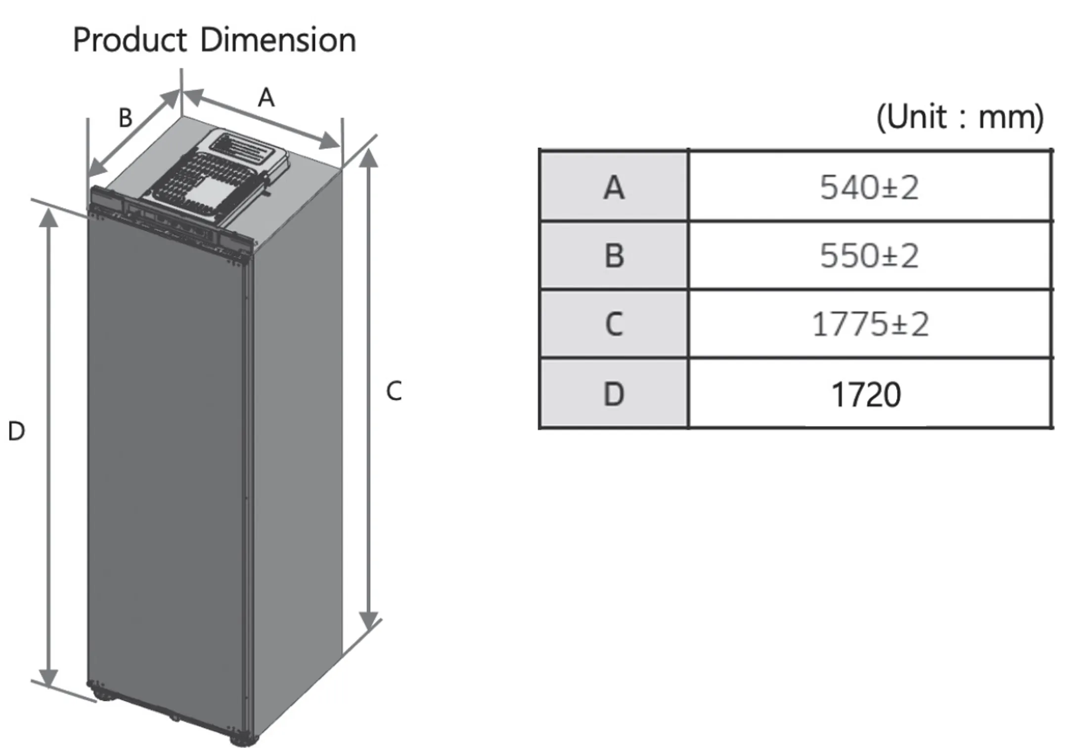 Samsung Inbouw koelkast met diepvries BRD27600EWW/EF image