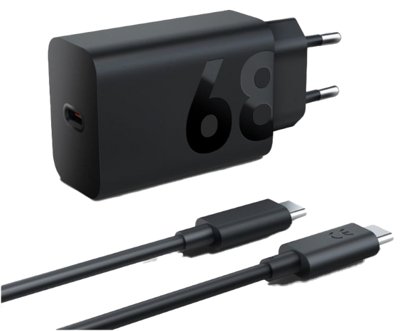 Netstroomlader met 1,5m USB-C kabel - 68Watt