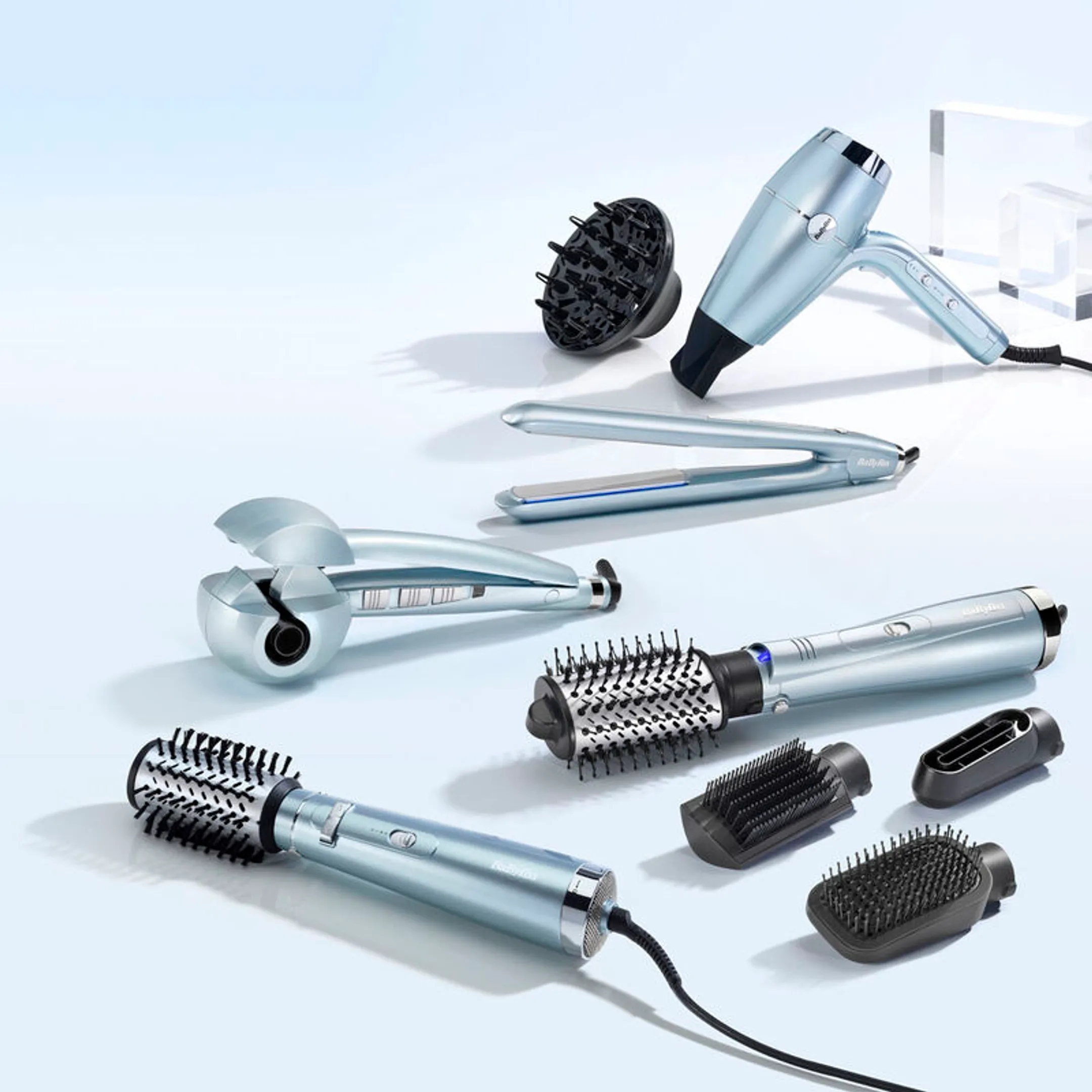 Babyliss Krultang Hydro Fusion Anti-Pluis Curl Secret C1700E image