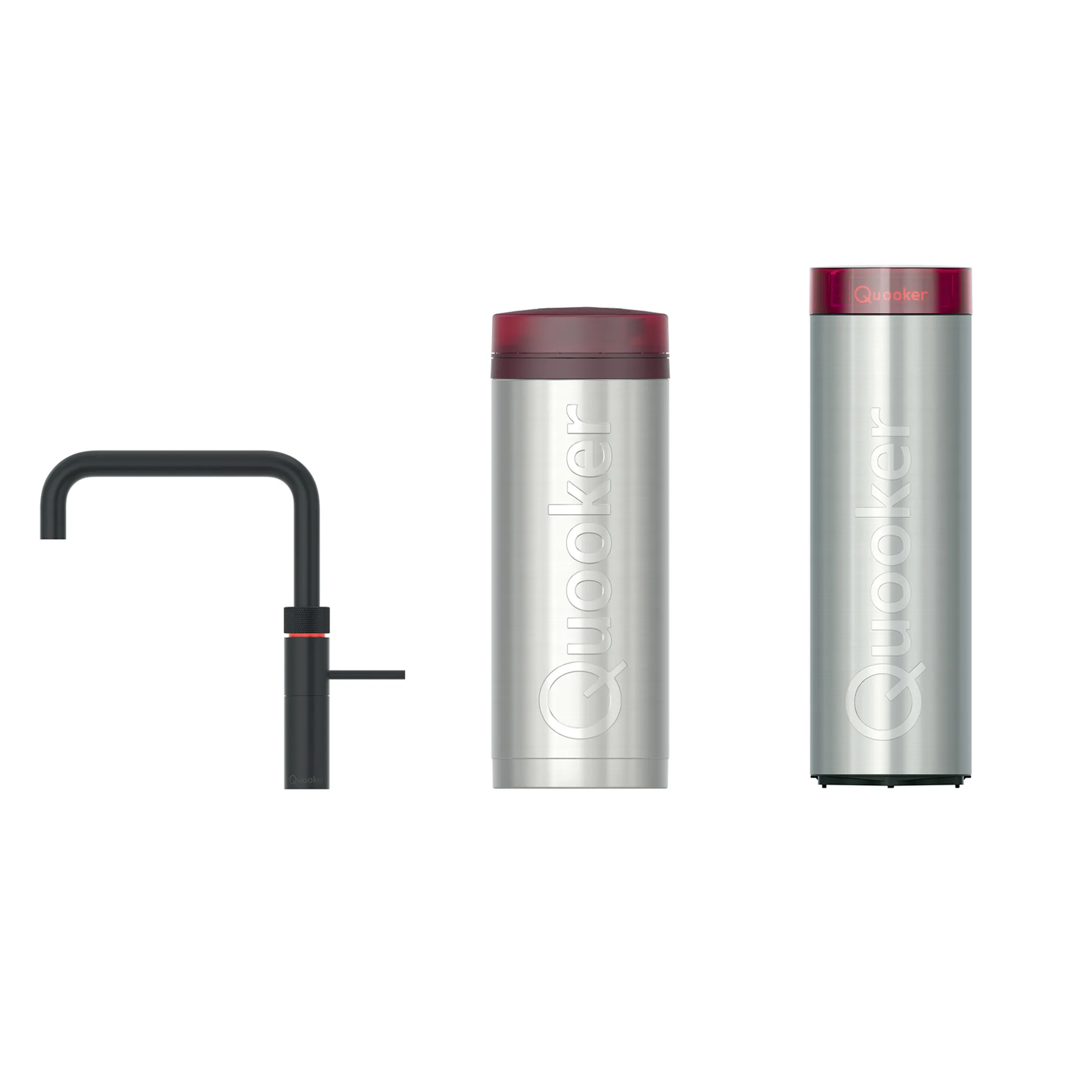 Fusion Square Zwart + CUBE + PRO3