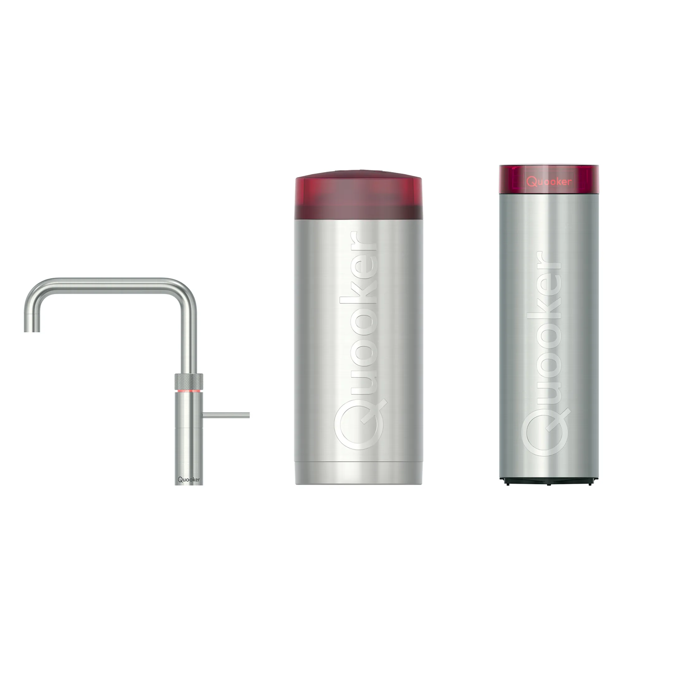 Fusion Square acier inoxydable + CUBE + COMBI