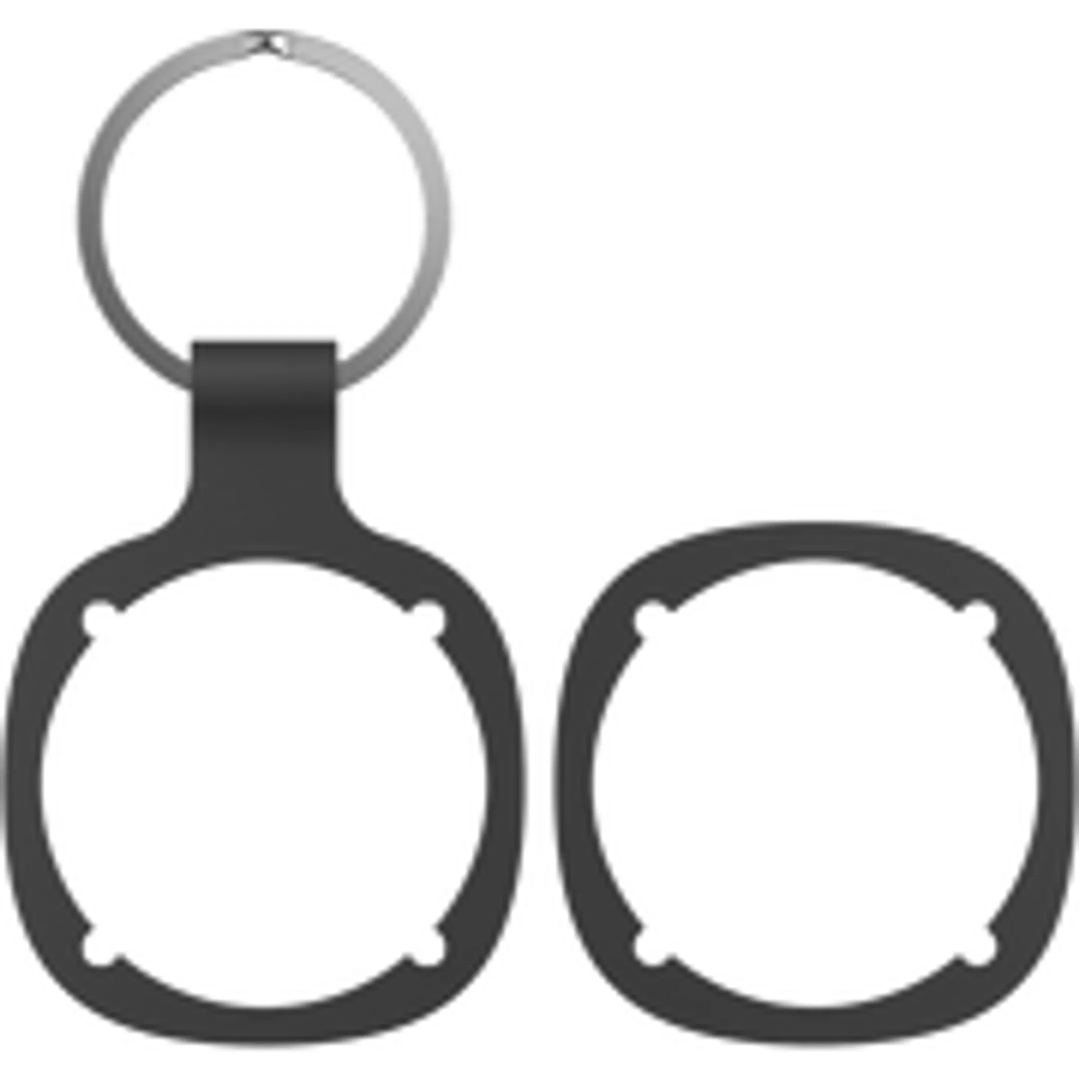 Fresh 'n Rebel Tag Smart Finder - Noir - batterie supplémentaire + porte-clés image