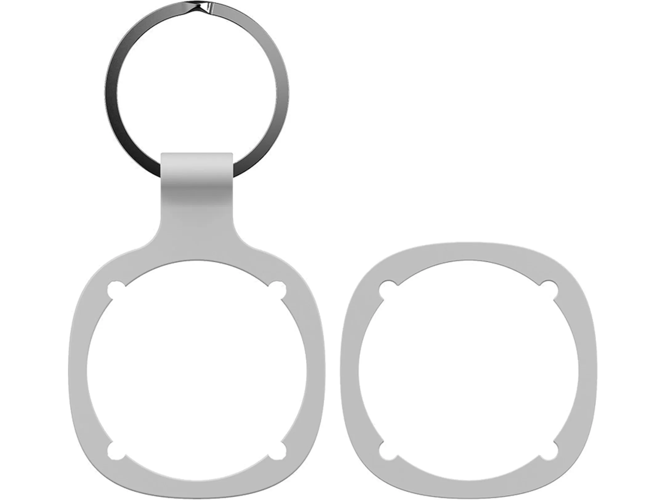 Fresh 'n Rebel Tag SmartFinder-Blanc-batterie supplémentaire +porte-clés image