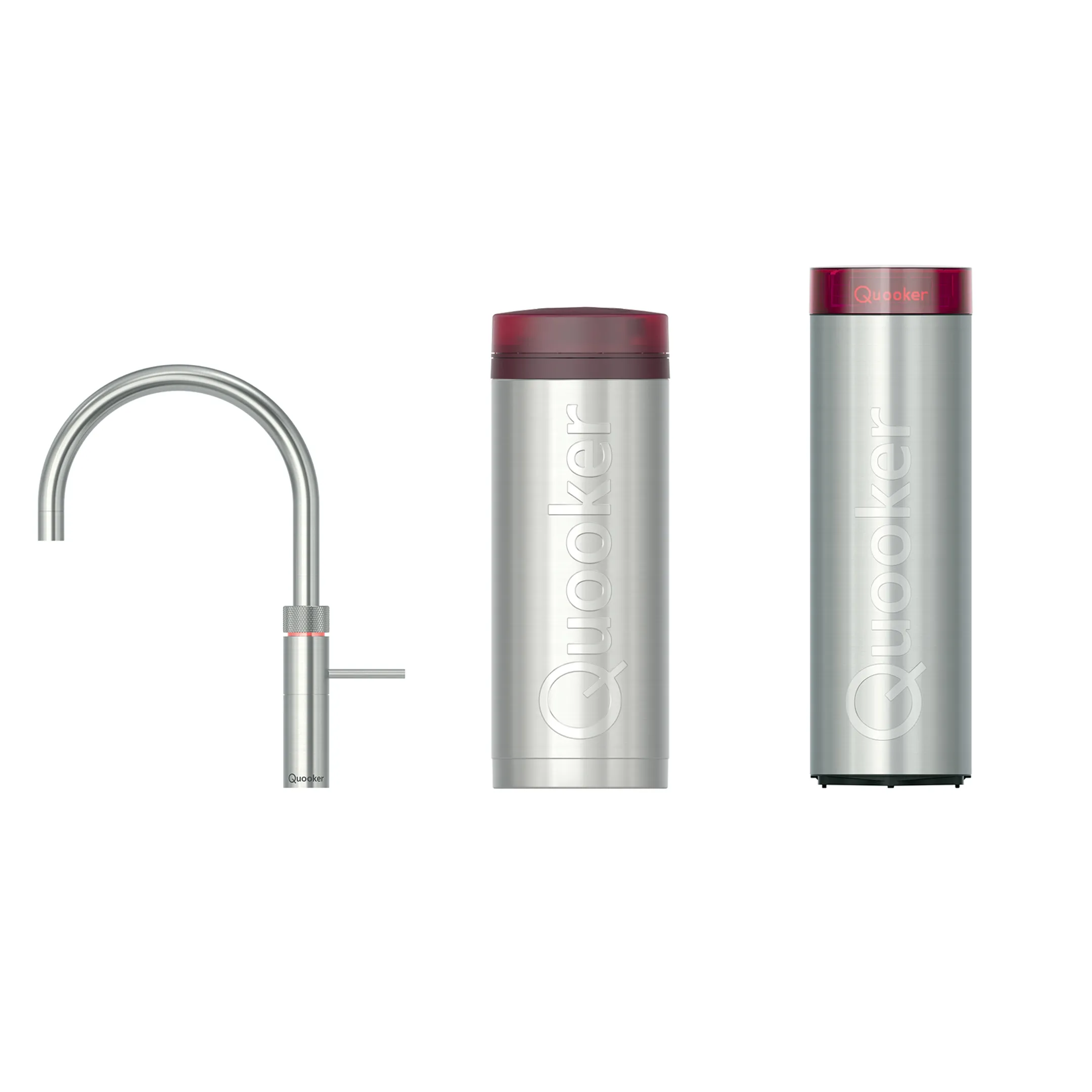 Fusion Round acier inoxydable + CUBE + COMBI 