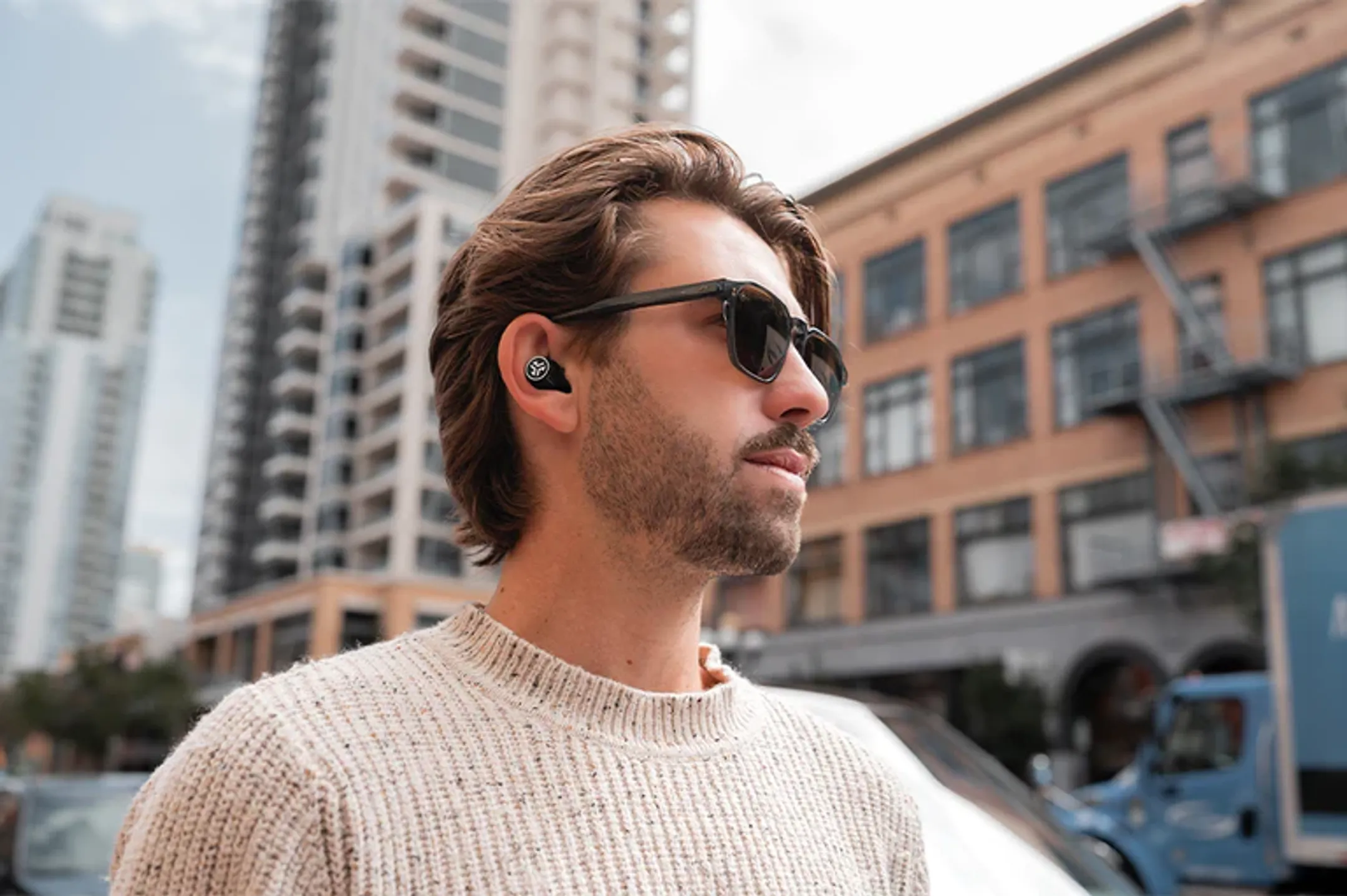 JLab EPIC LAB oortjes - Zwart image