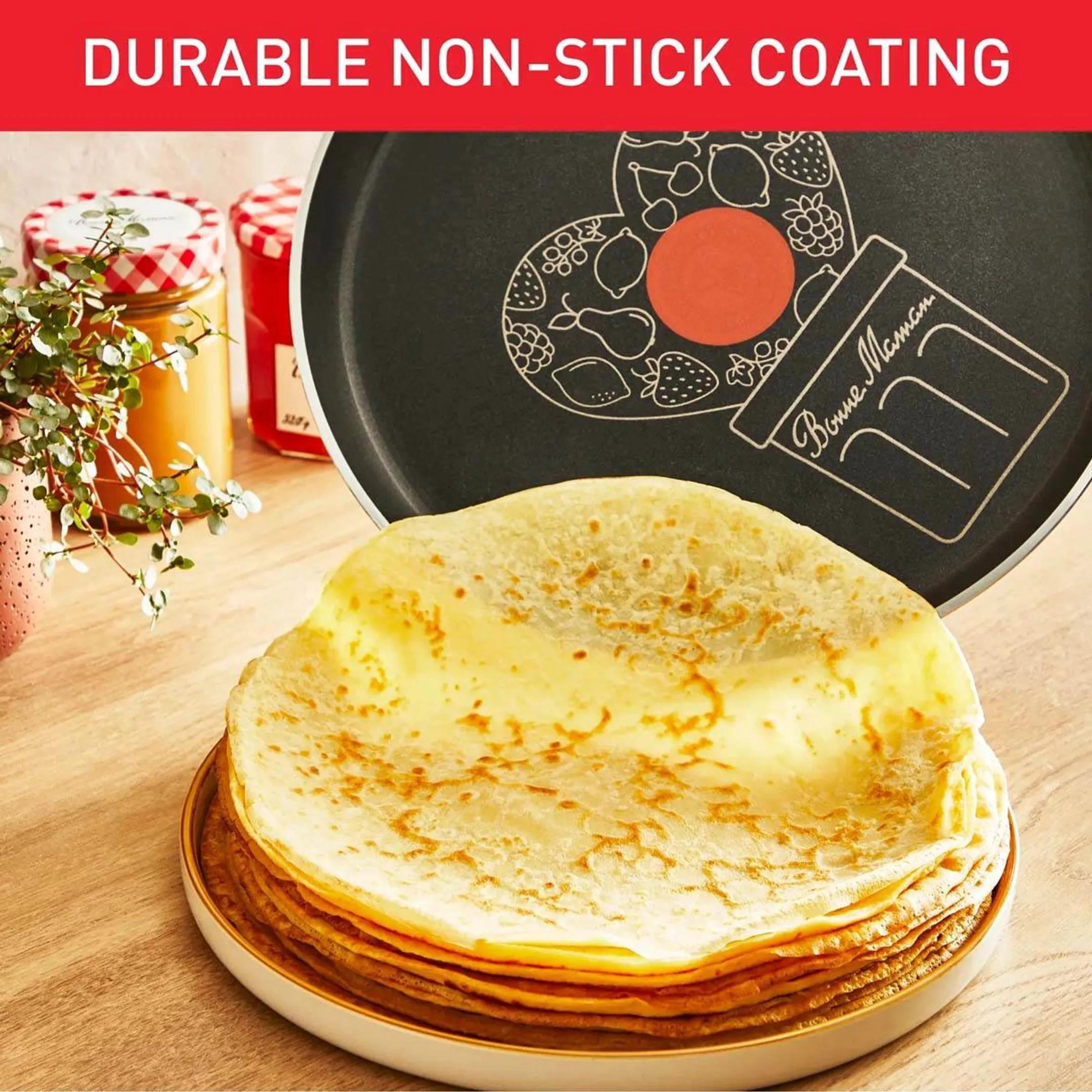 Tefal Poêle à crêpes en forme de cœur image