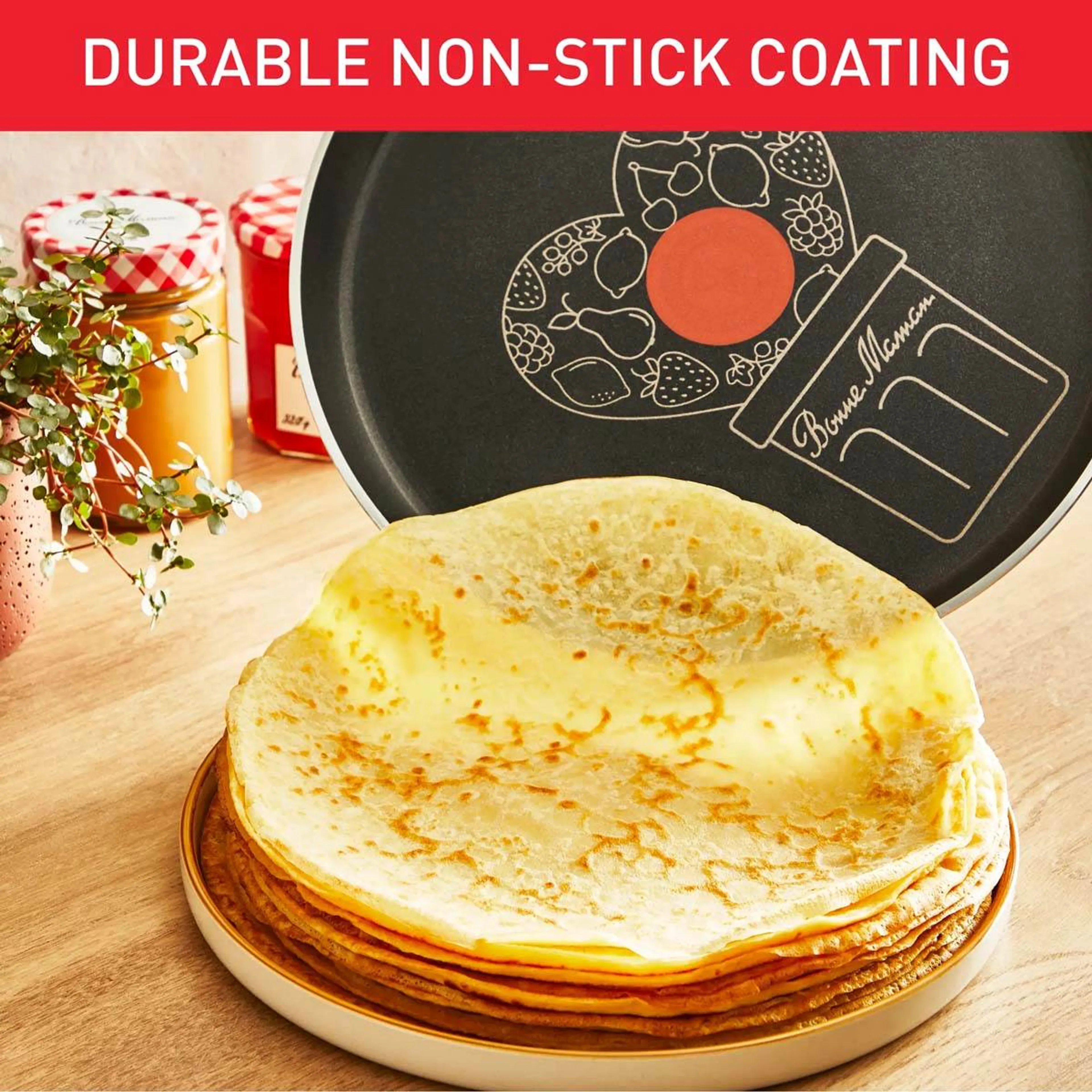 Tefal Poêle à crêpes en forme de cœur image