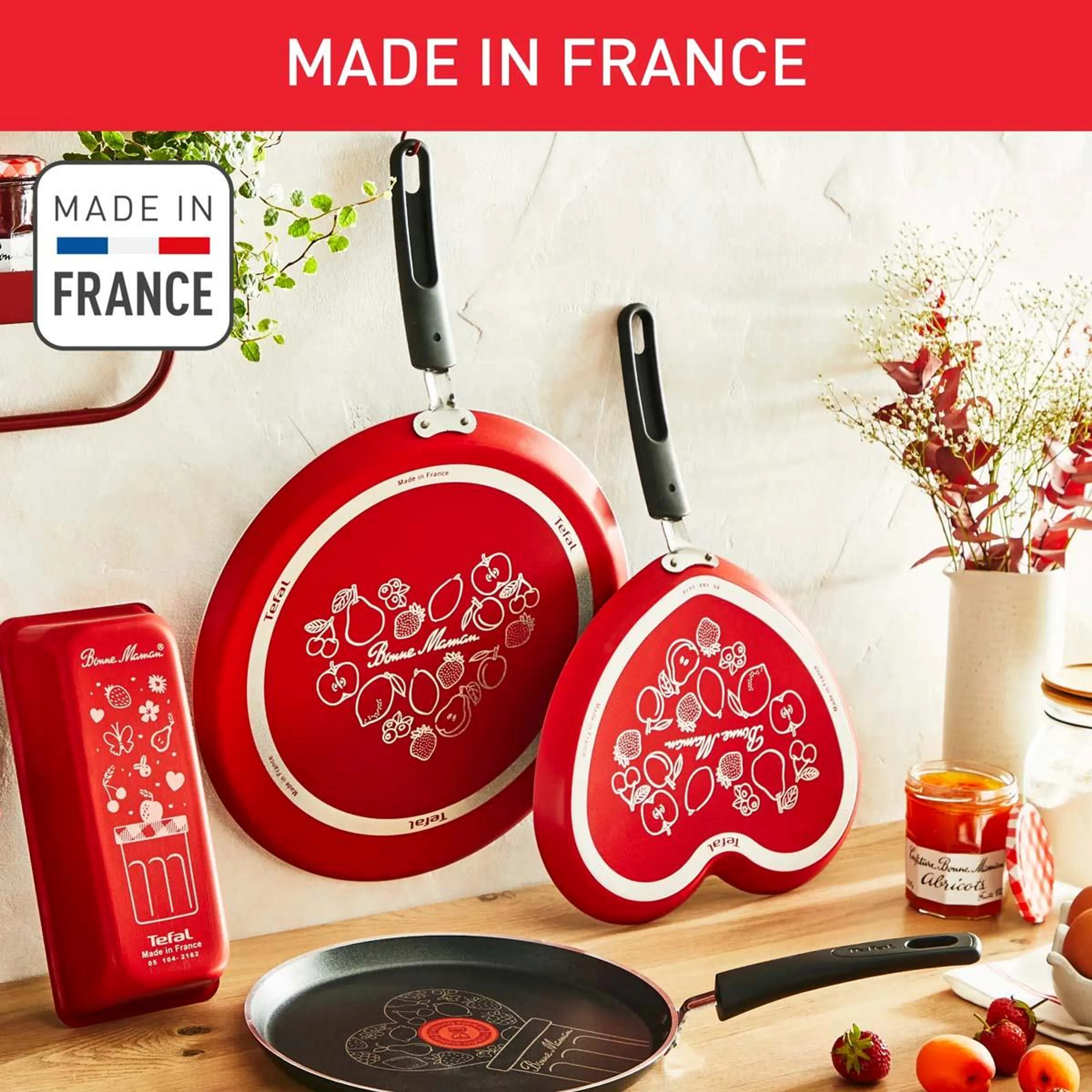 Tefal Poêle à crêpes en forme de cœur image