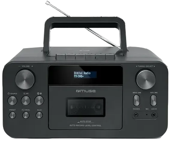 Radio portable M-182 DB - Noir