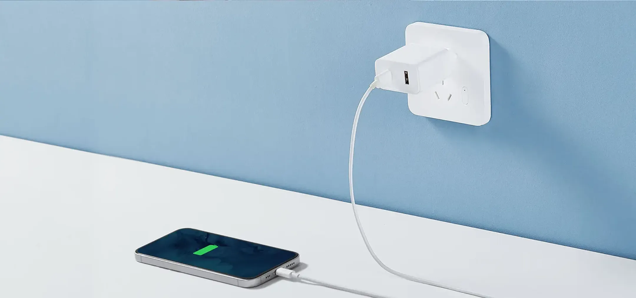 Xiaomi Mi USB C en USB A-oplader - 33 W image