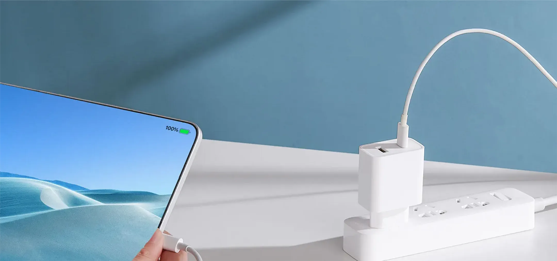 Xiaomi Mi USB C en USB A-oplader - 33 W image