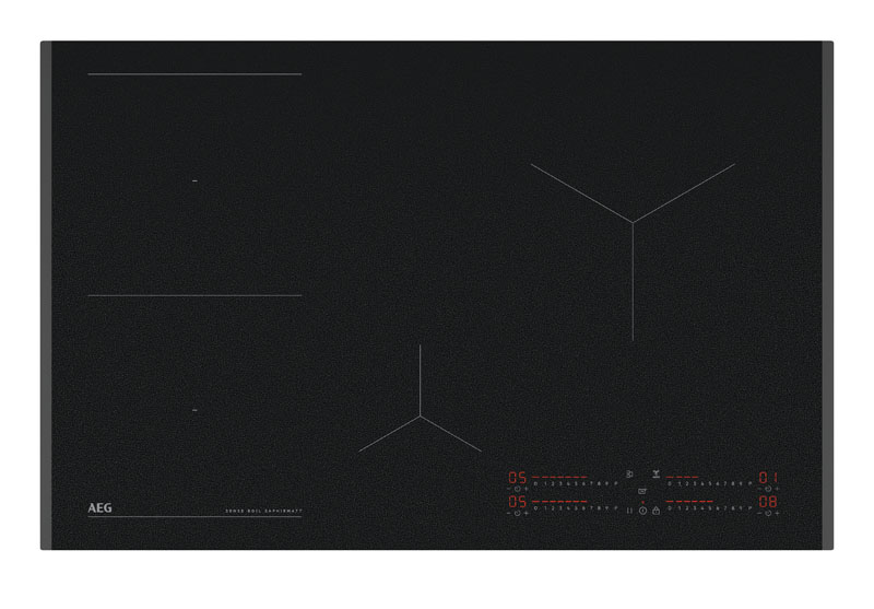 AEG Inductiekookplaat TII84B10FZ SenseBoil ® SaphirMatt® 80 cm