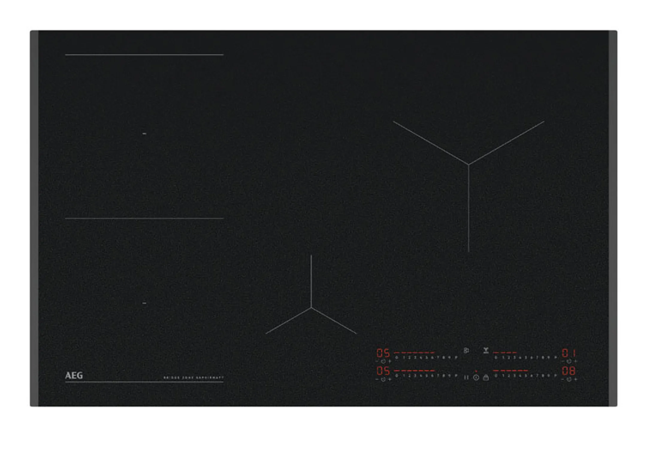 Inductiekookplaat TII84B00FZ SaphirMatt® 80 cm