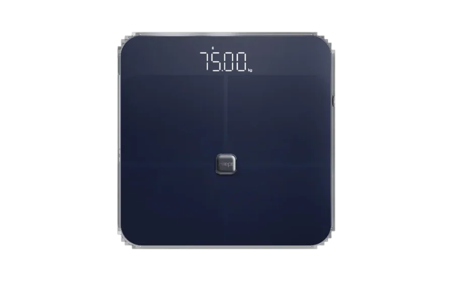 HAEPI Personenweegschaal Bluetooth Impedantiemeter, 15 Metingen, Batterijen incl