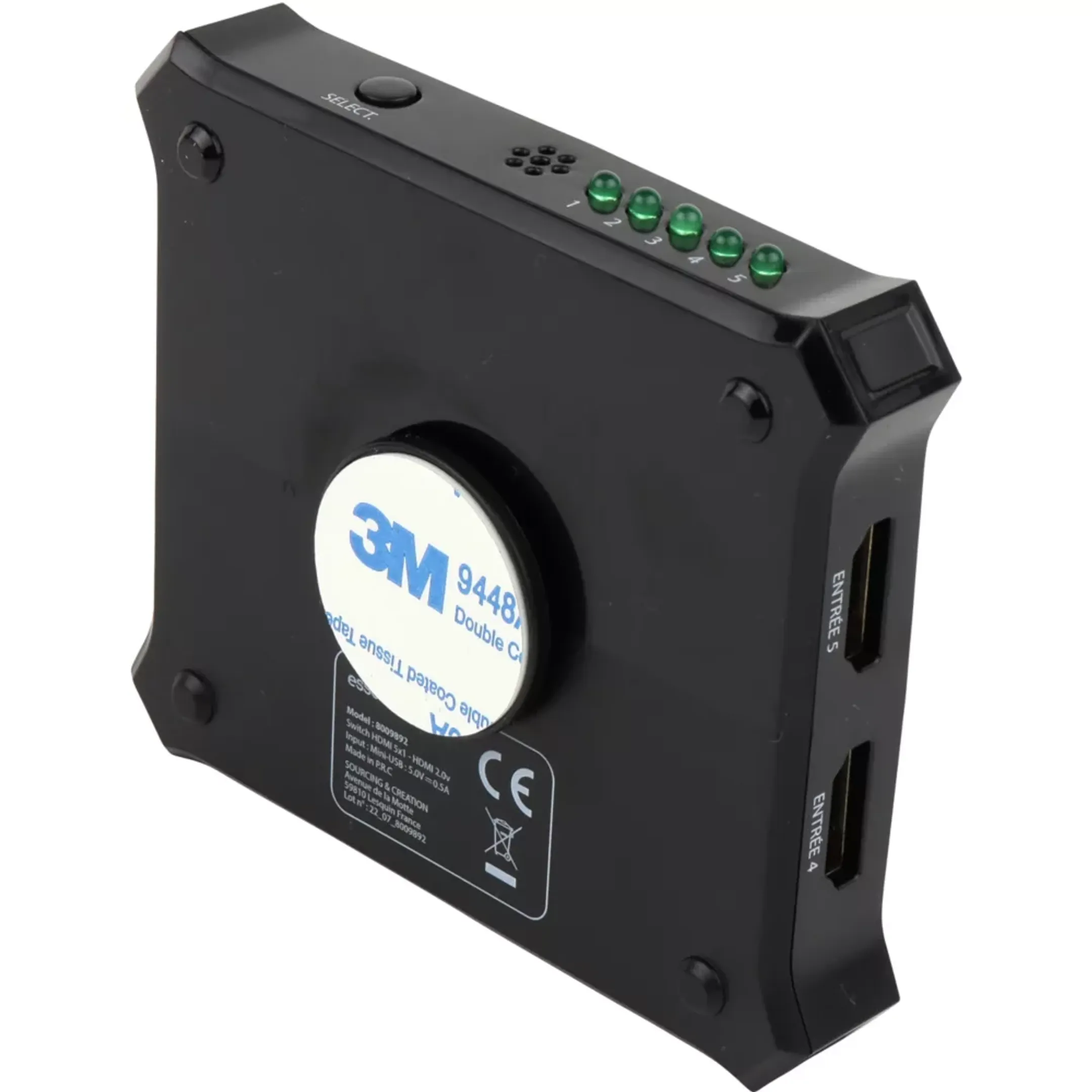 Essentiel-B Switch HDMI 4K 2.0 - 5 ports image