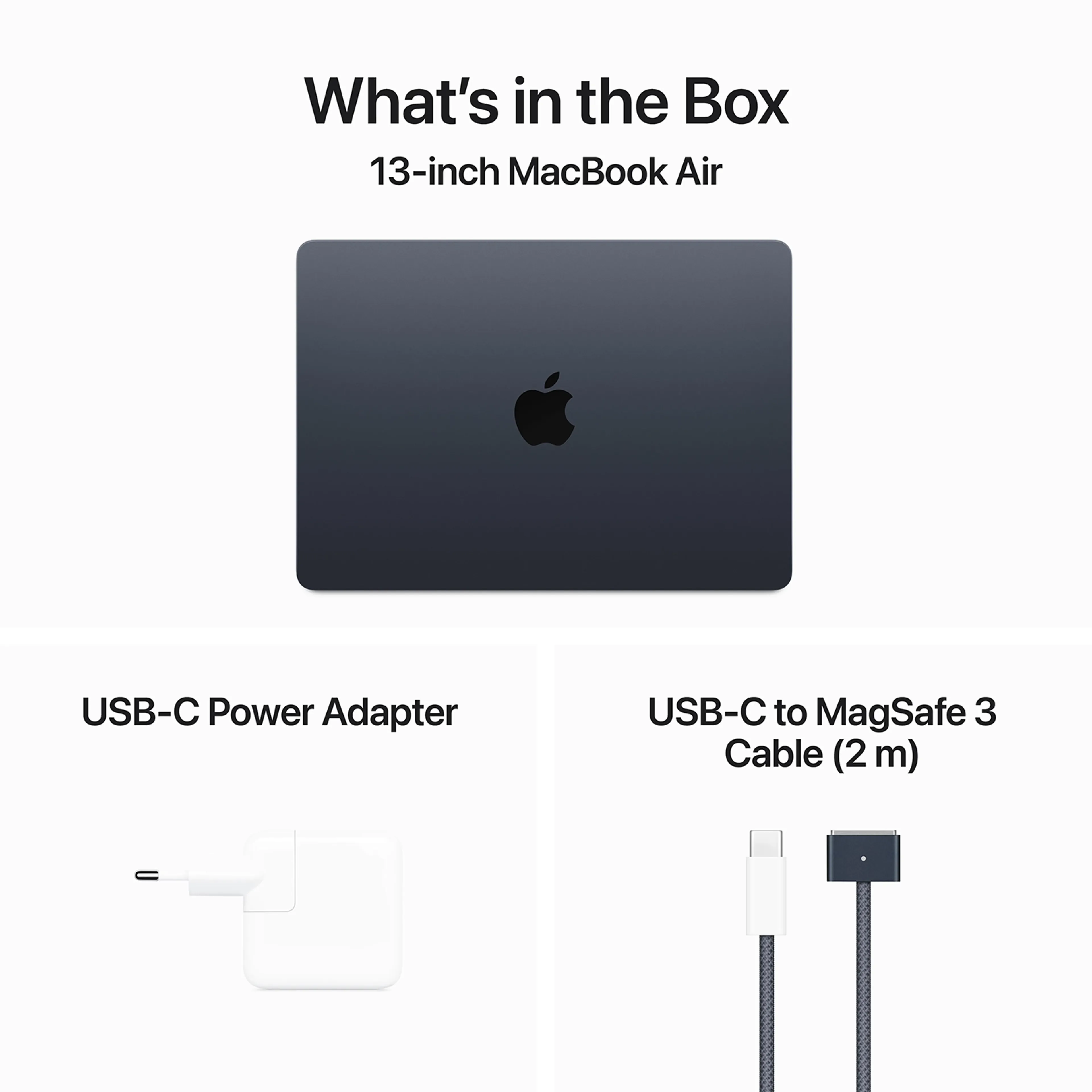 Apple MacBook Air 13" M3-chip 8 GB/256 GB Midnight image
