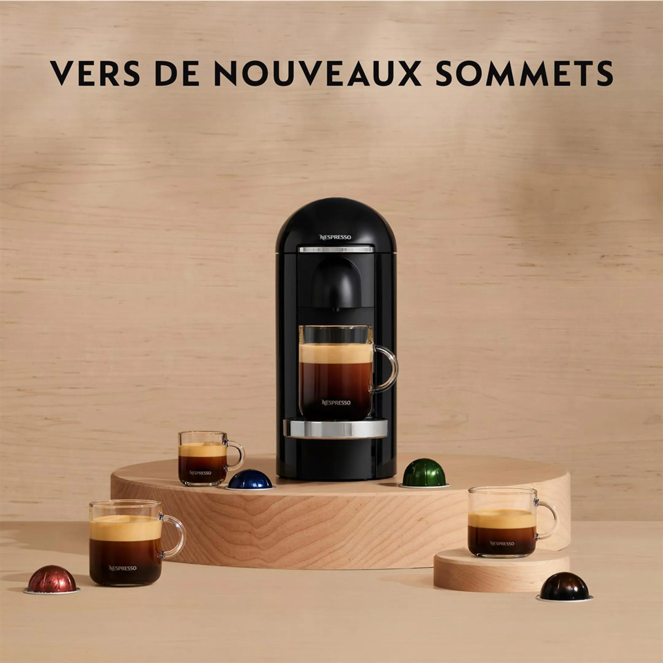 Krups Machine à café Nespresso Vertuo Plus Titanium image