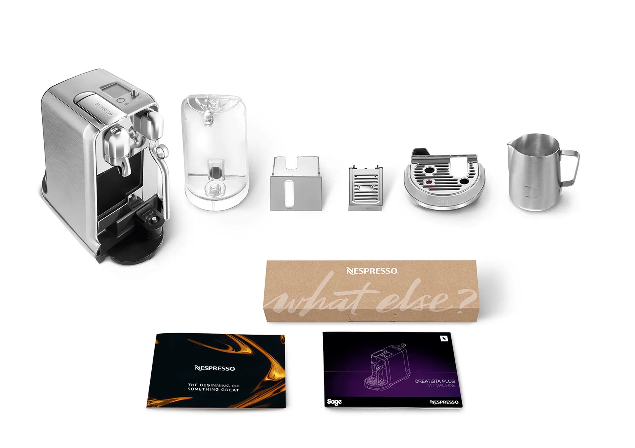 Sage Machine à café Nespresso Creatista Plus Stainless Steel image