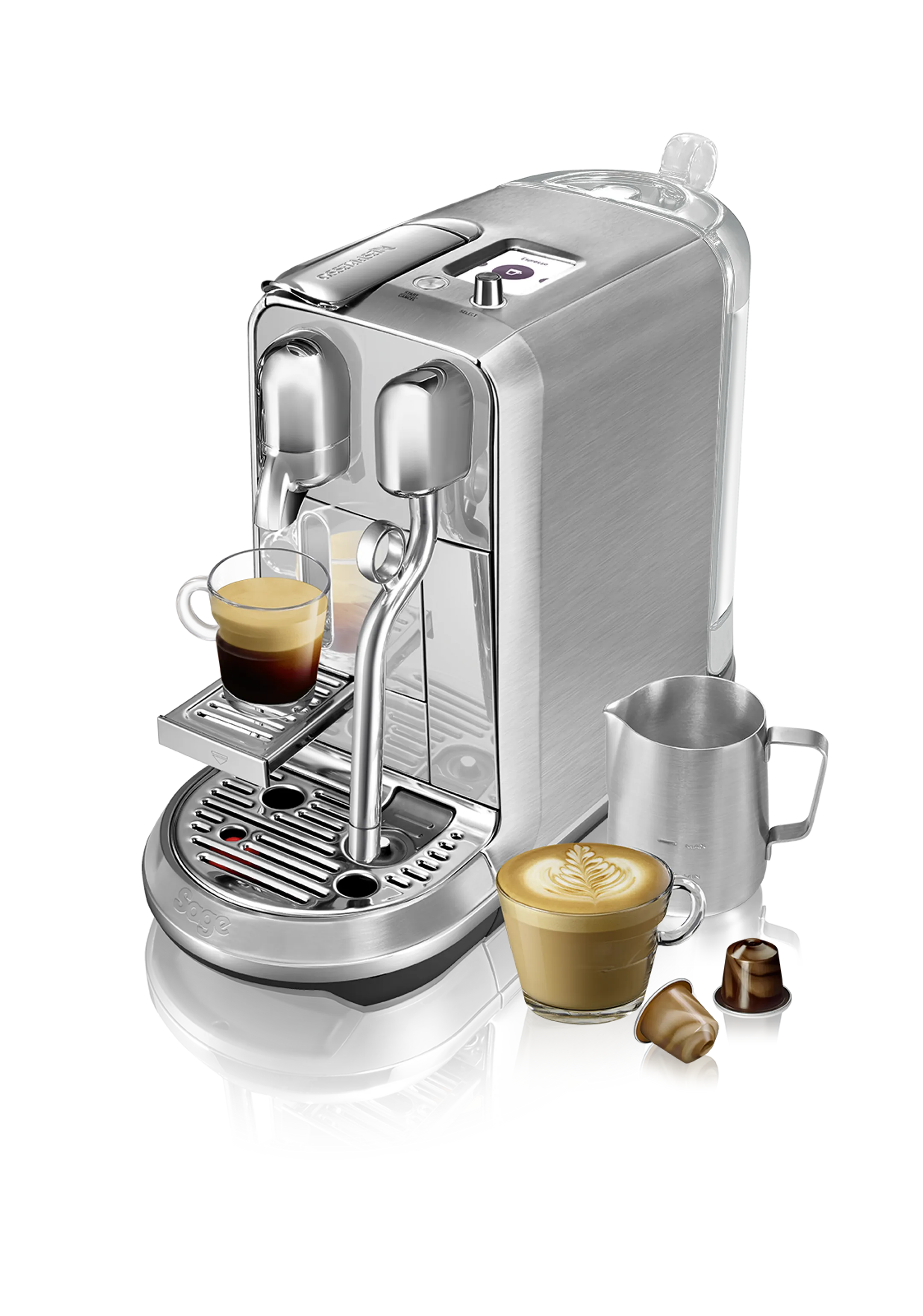 Machine à café Nespresso Creatista Plus Stainless Steel