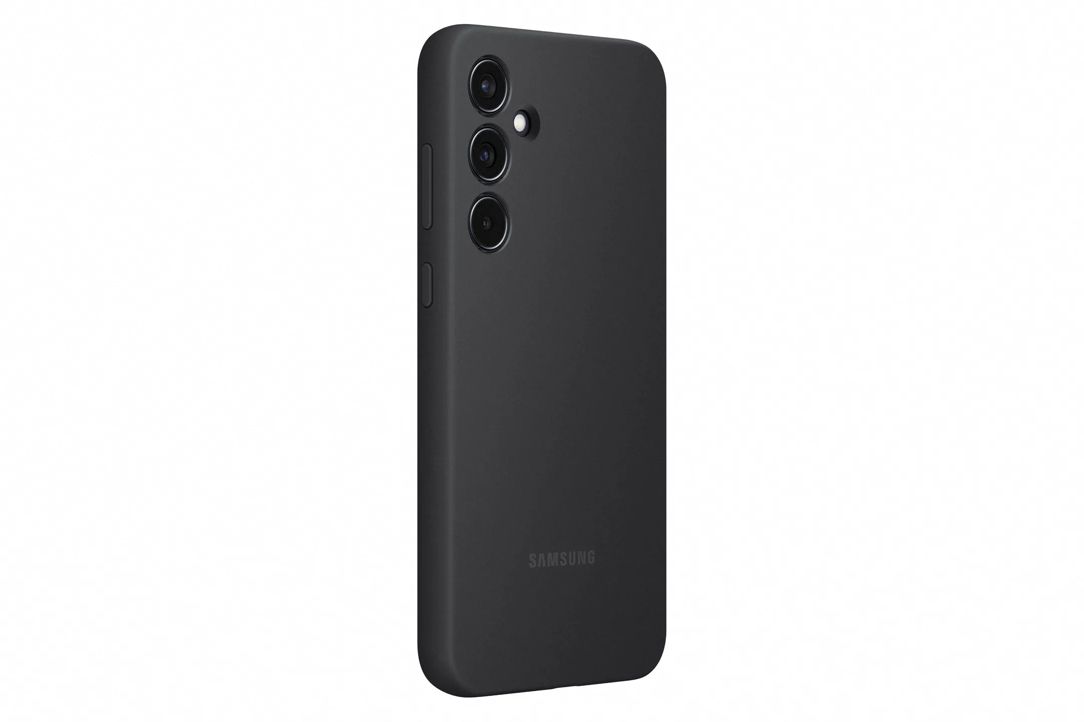 Samsung Silicone backcover voor Galaxy A55 - Zwart image