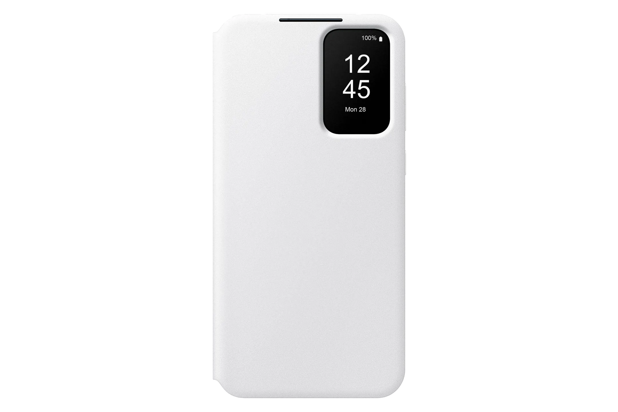 Smart view wallet case voor Galaxy A55 - Wit