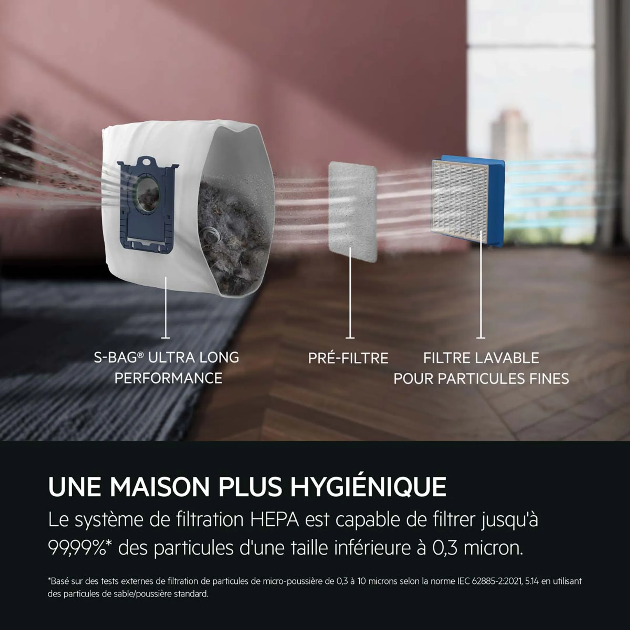 AEG Aspirateur avec sac AB81A2DG image