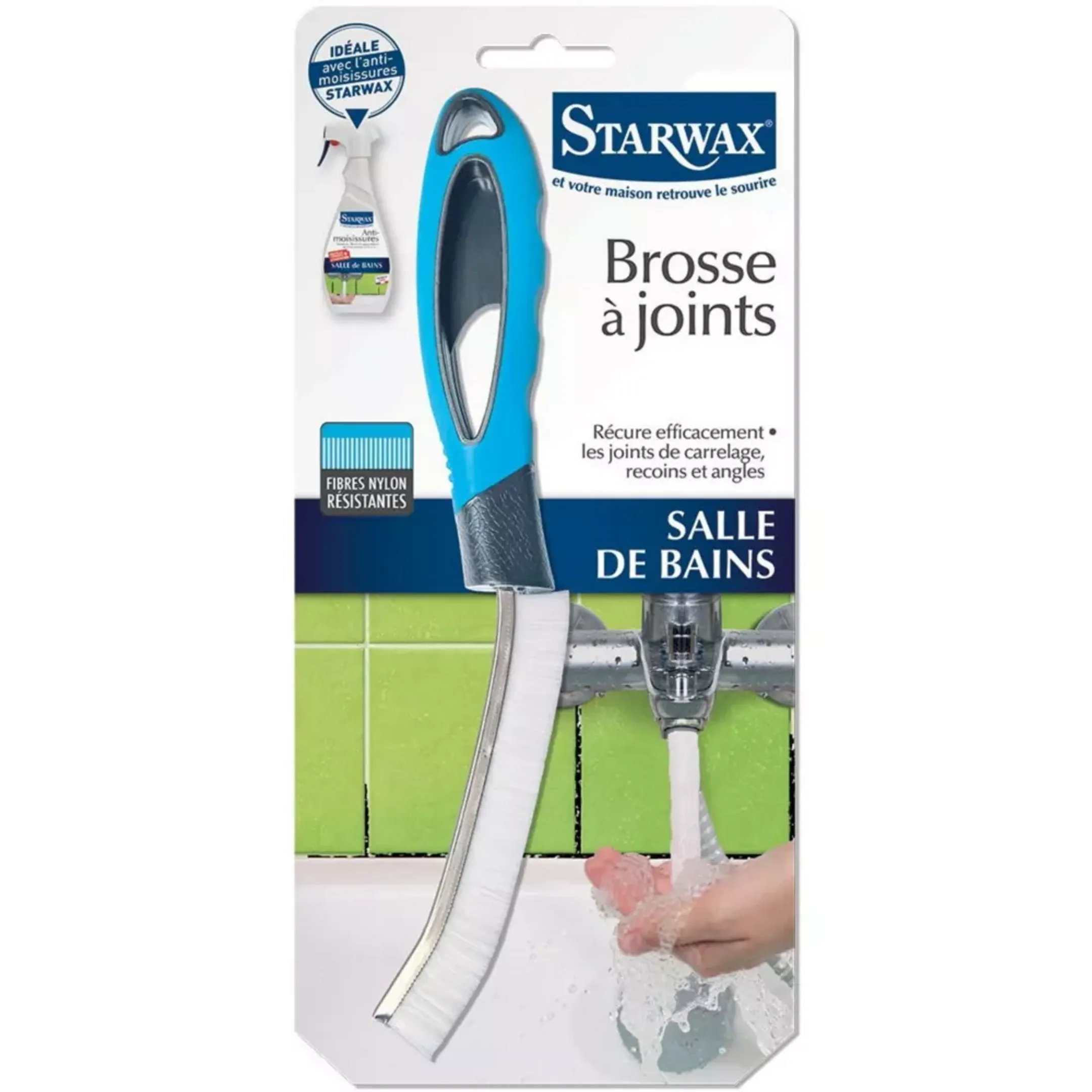 Borstel voor voegen