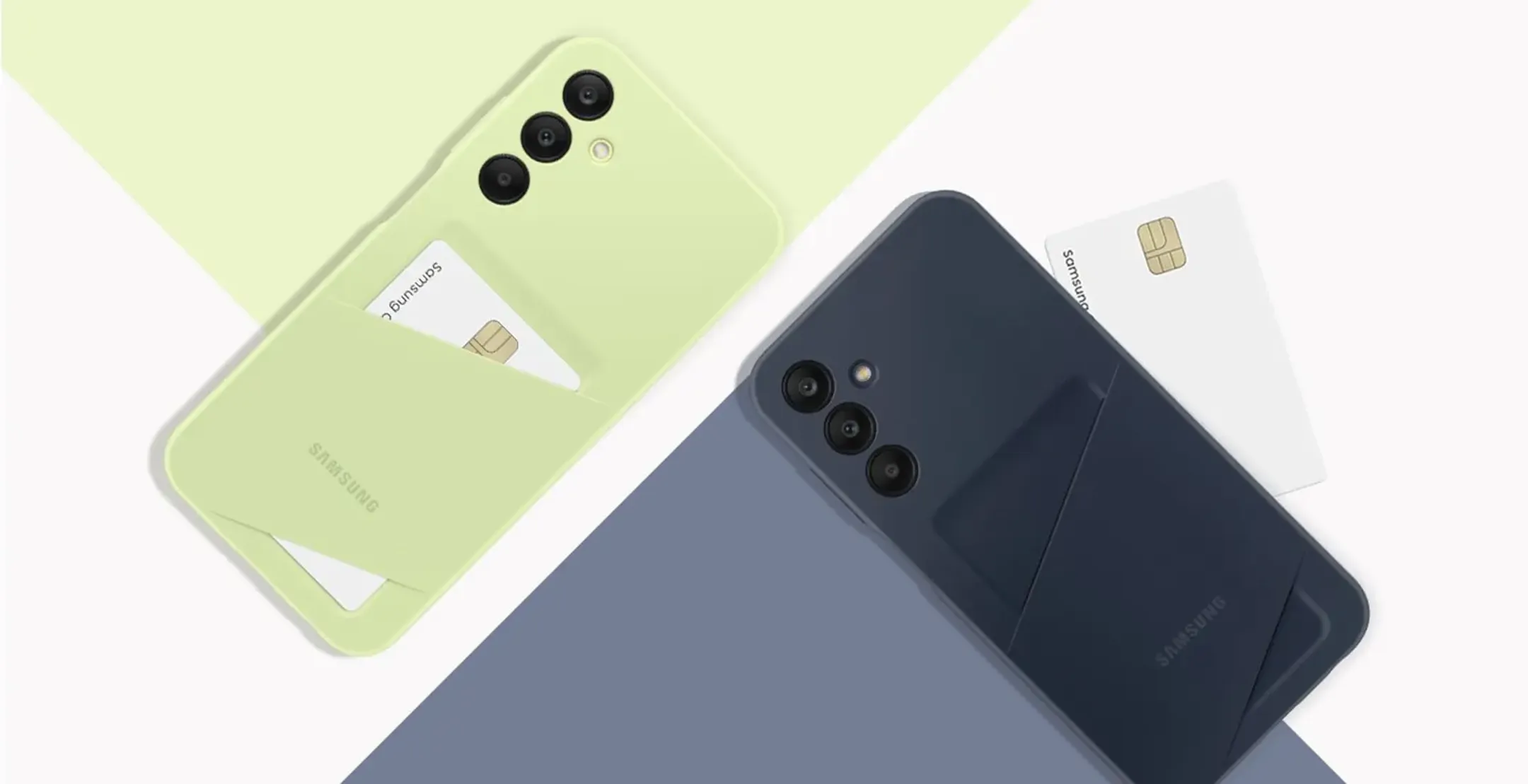 Samsung Galaxy A15 5G Card Slot Case - Lime image