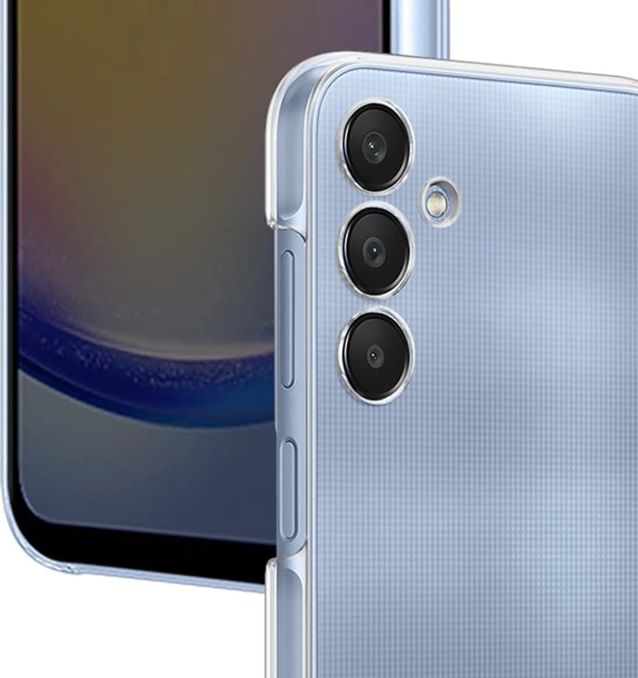 Clear case pour Galaxy A25 - Transparant