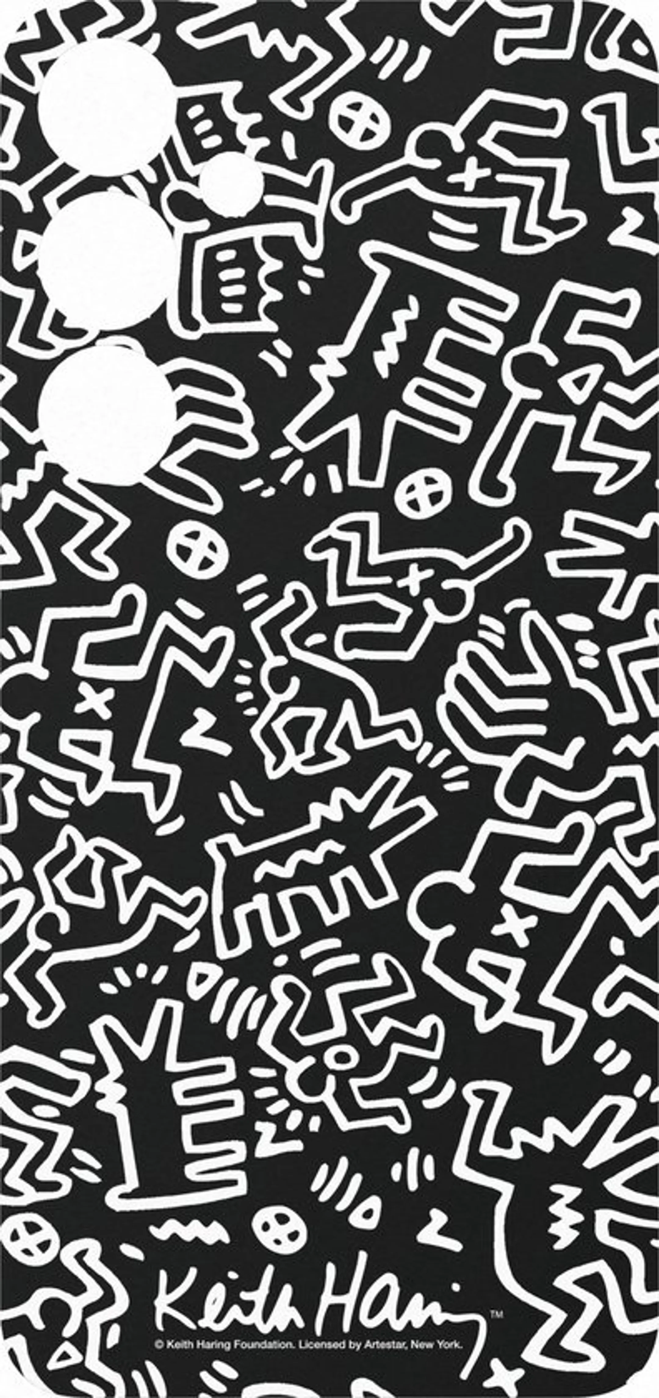 Samsung Plaque FlipSuit pour Galaxy S24 - Mono Keith Haring image