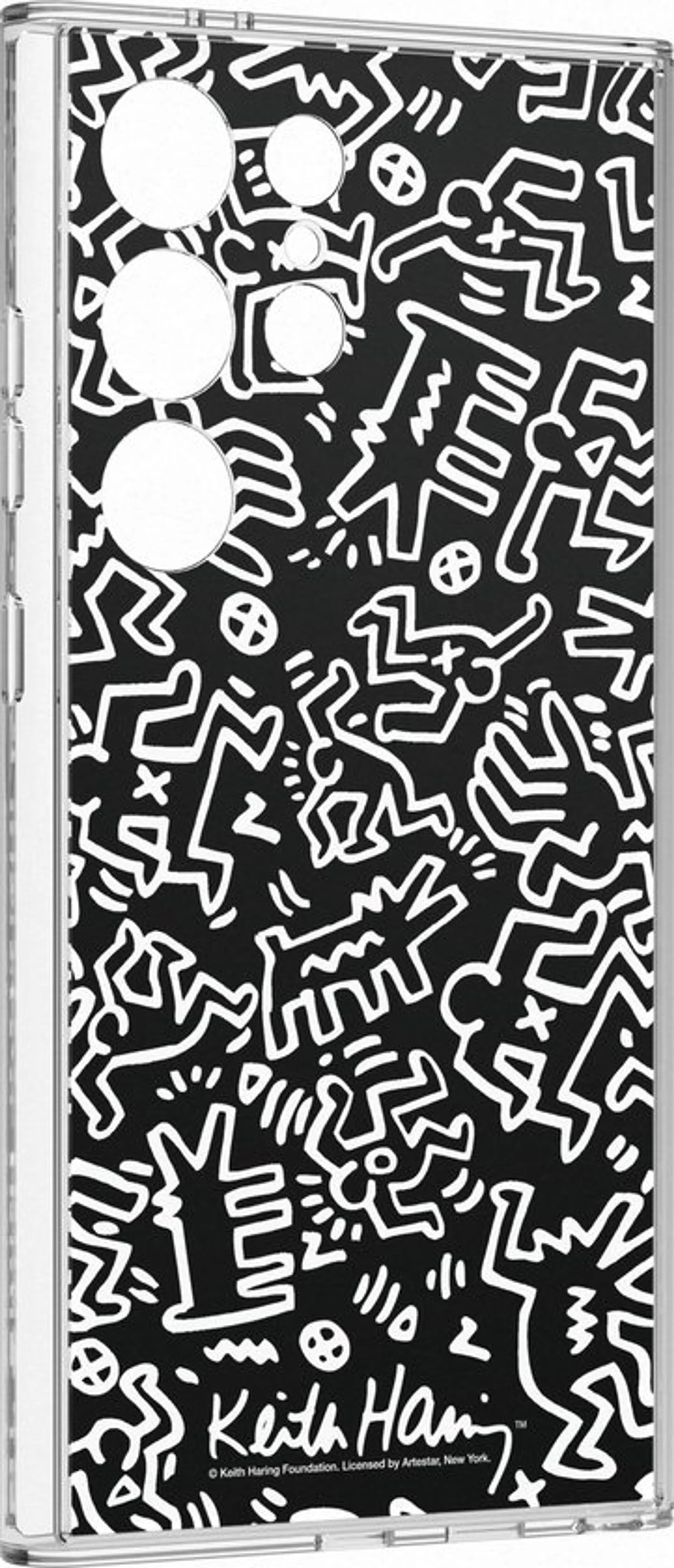 Samsung Plaque FlipSuit pour Galaxy S24Ultra -Mono Keith Haring image