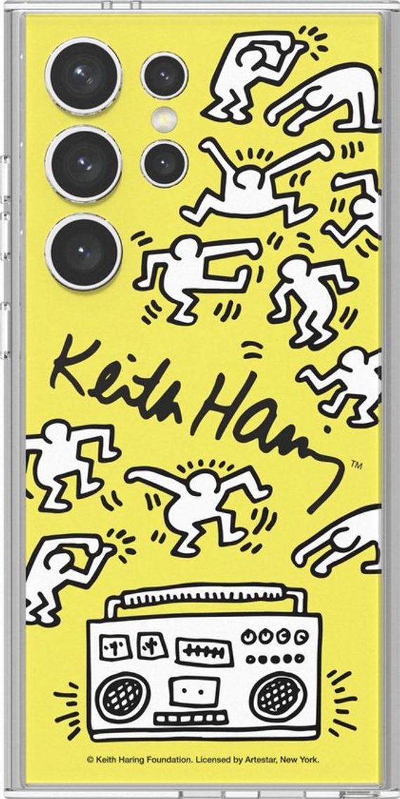 Plaque FlipSuit pour Galaxy S24Ultra-Dance Keith Haring