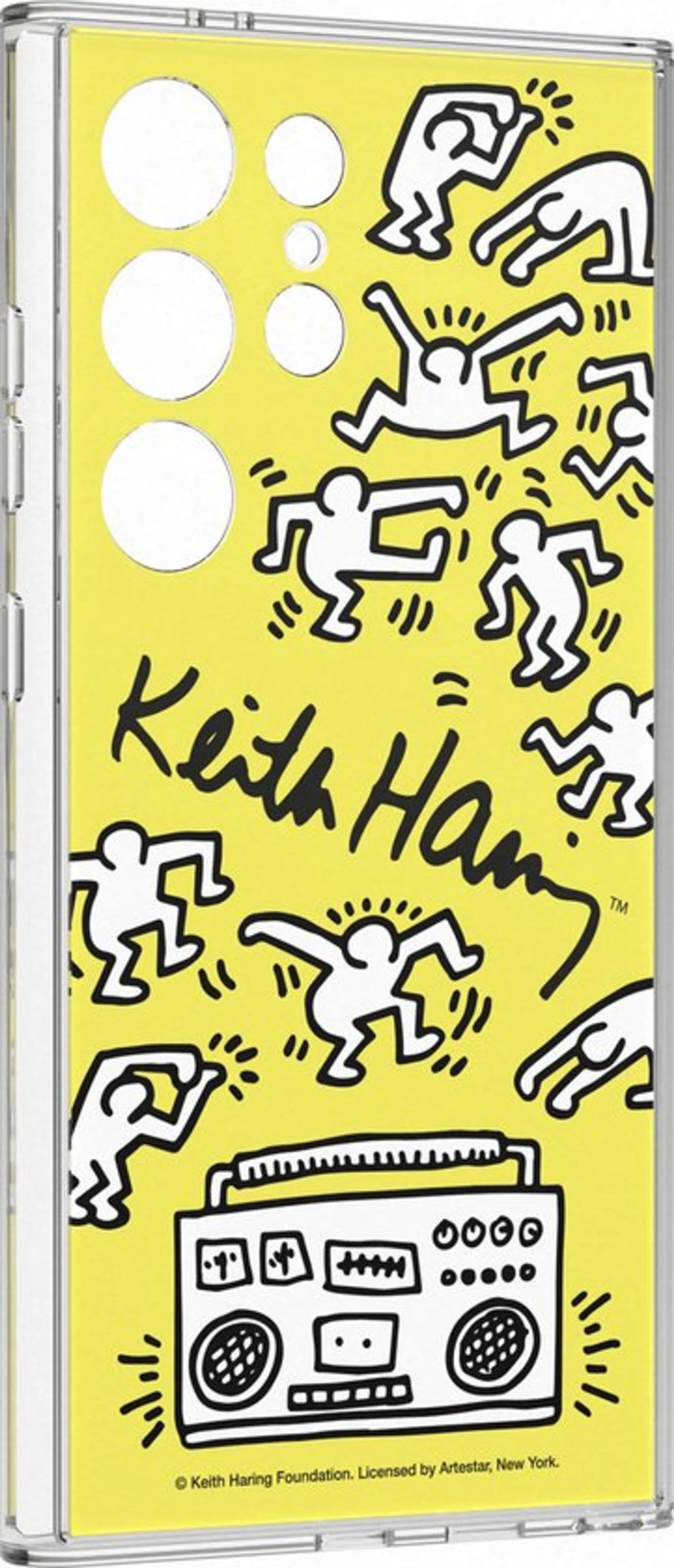 Plaque FlipSuit pour Galaxy S24Ultra-Dance Keith Haring