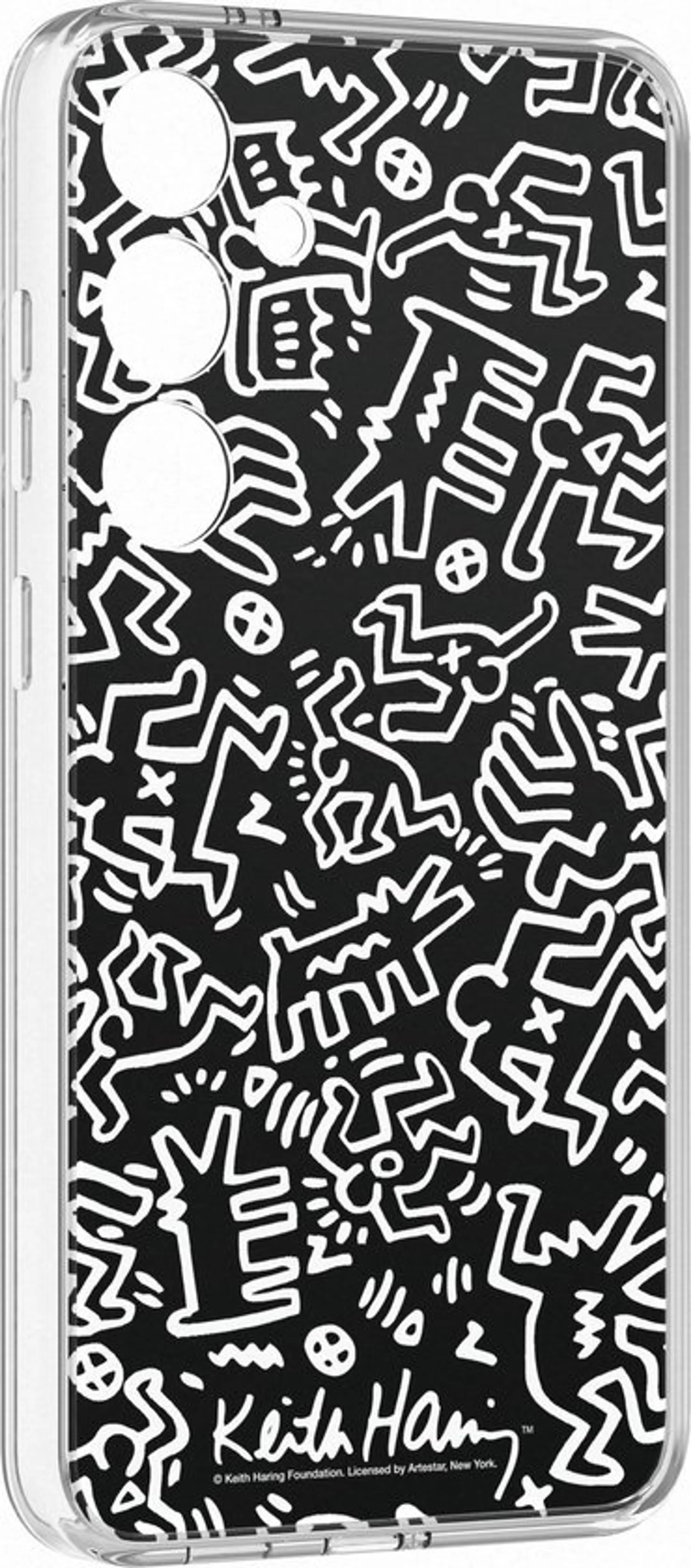 Samsung Plaque FlipSuit pour Galaxy S24 - Mono Keith Haring image