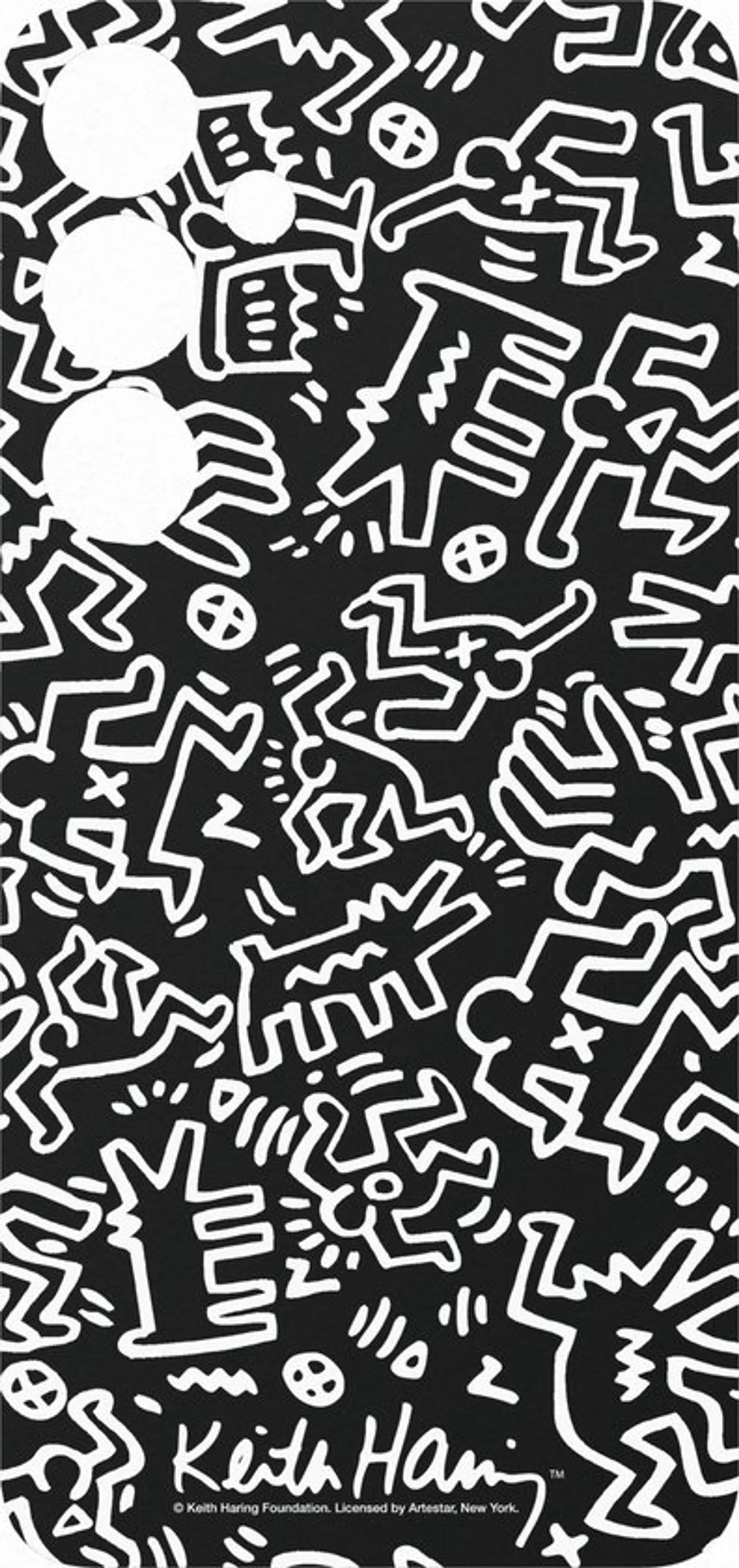 Samsung Plaque FlipSuit pour Galaxy S24+ - Mono Keith Haring image