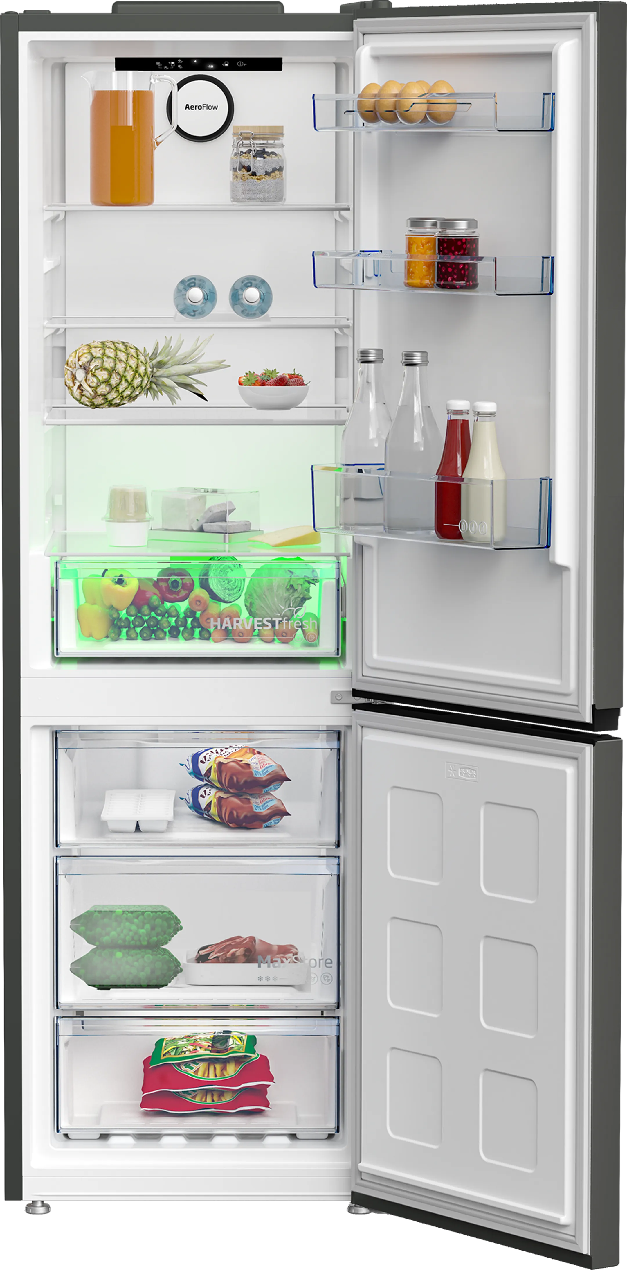 Beko Koelkast met diepvries B5RCNE366HG image