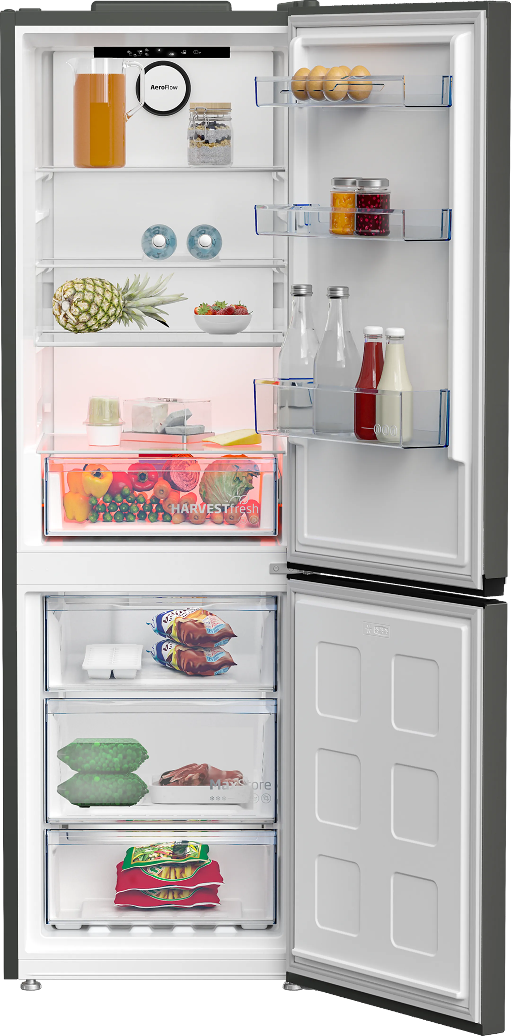 Beko Koelkast met diepvries B5RCNE366HG image