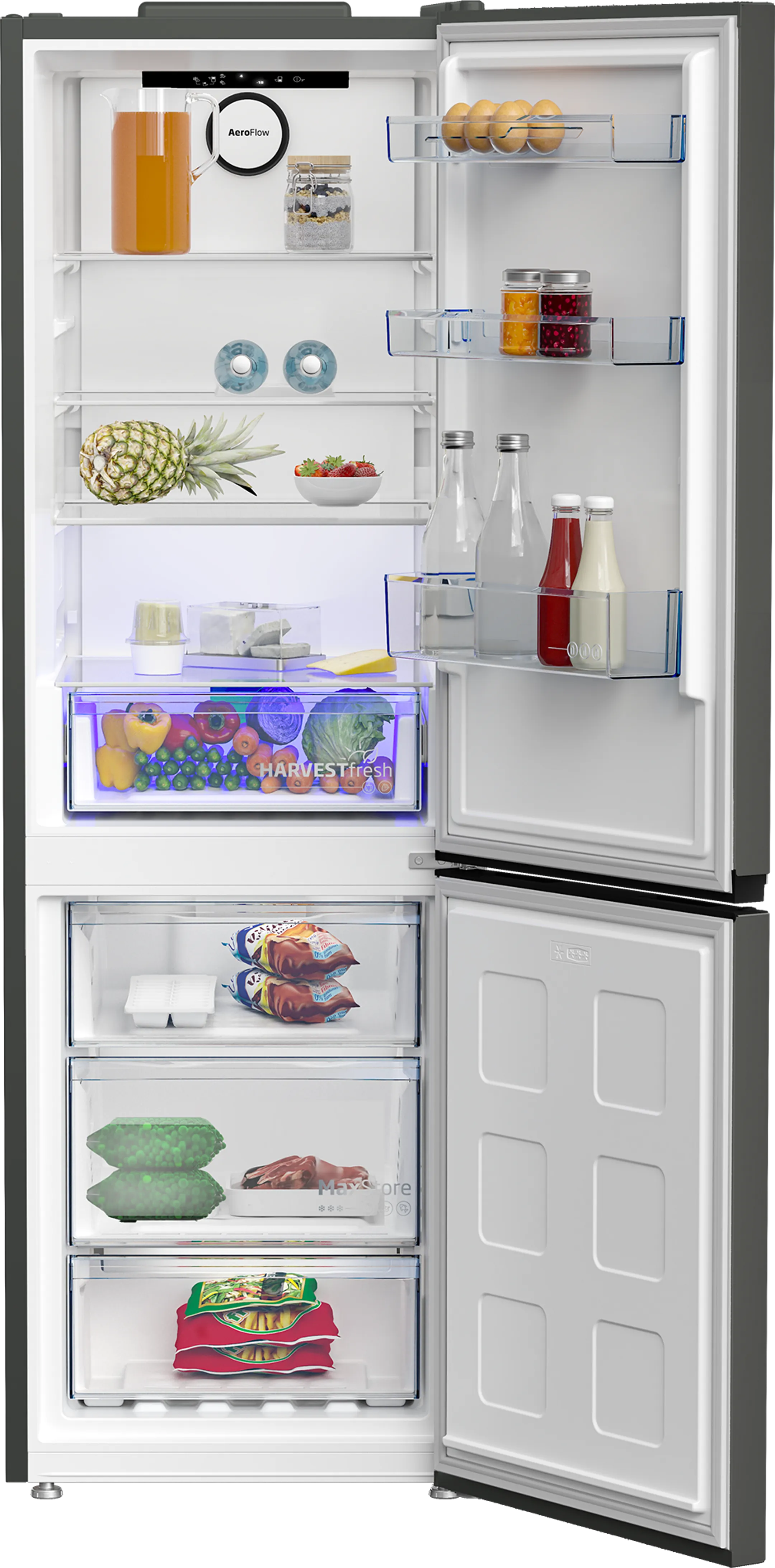 Beko Koelkast met diepvries B5RCNE366HG image